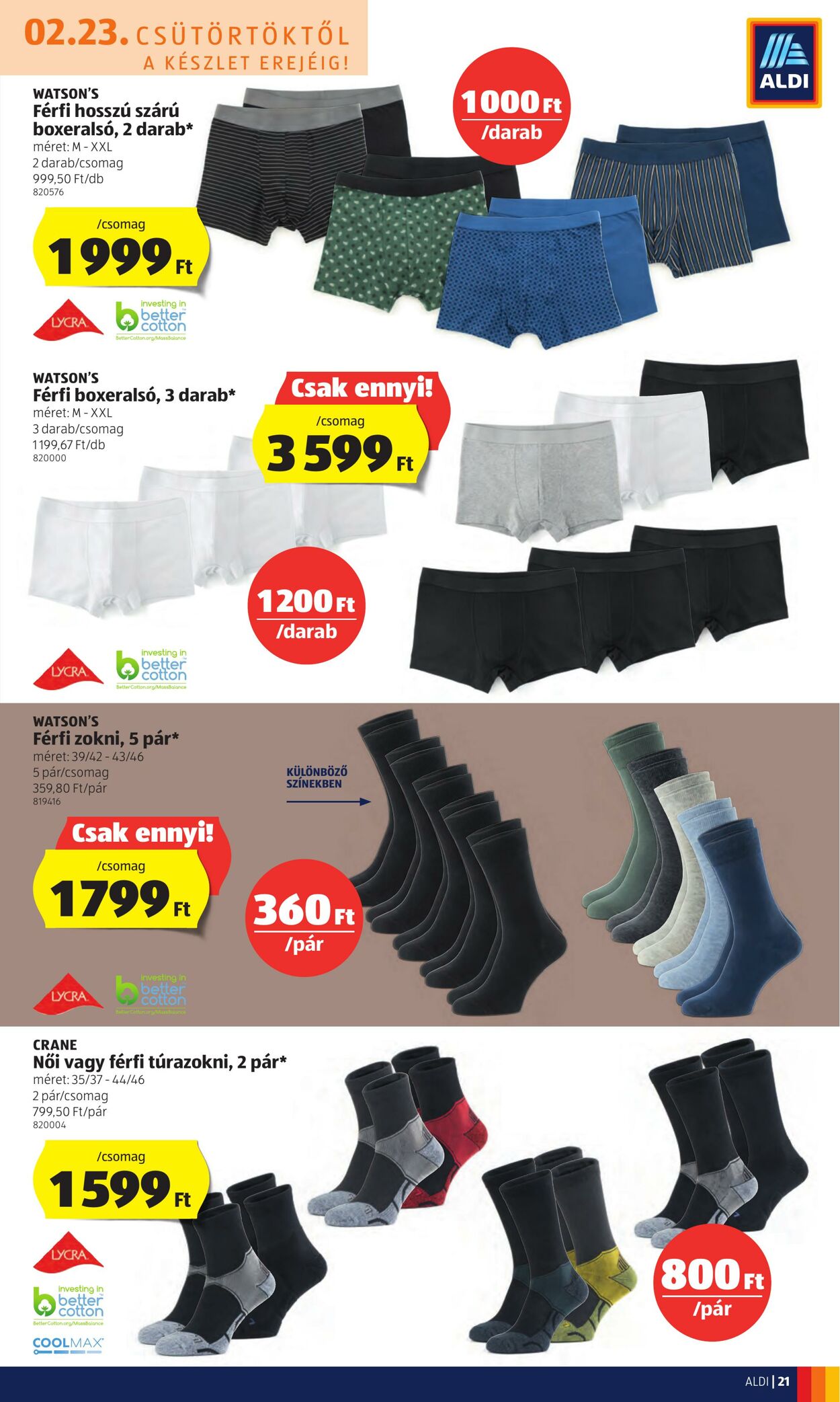 Flyer Aldi 23.02.2023 - 01.03.2023