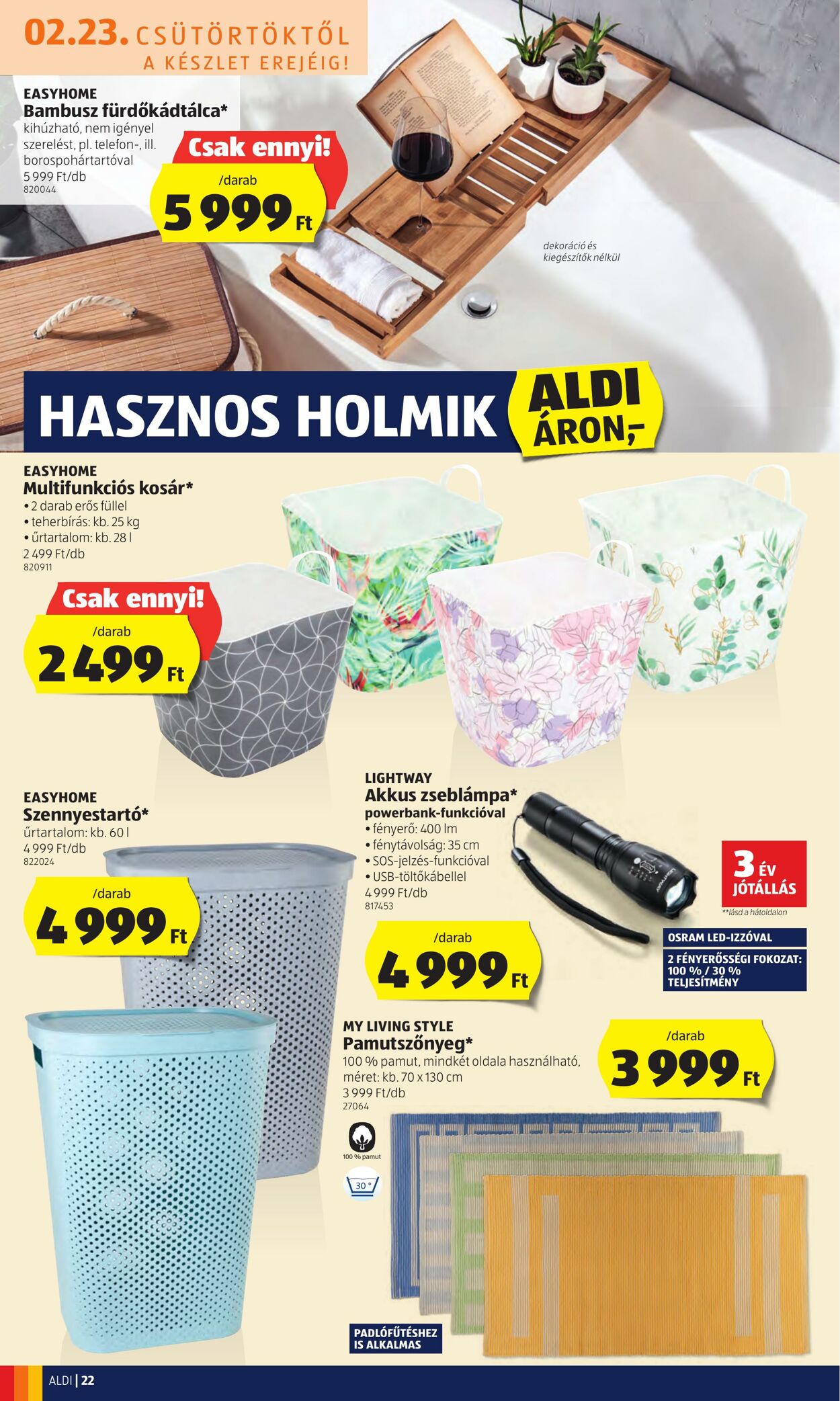 Flyer Aldi 23.02.2023 - 01.03.2023