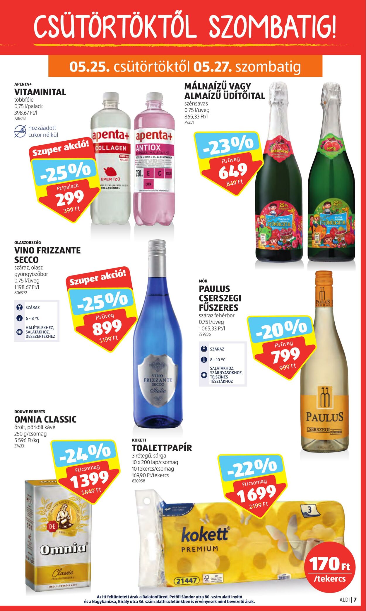 Flyer Aldi 25.05.2023 - 31.05.2023