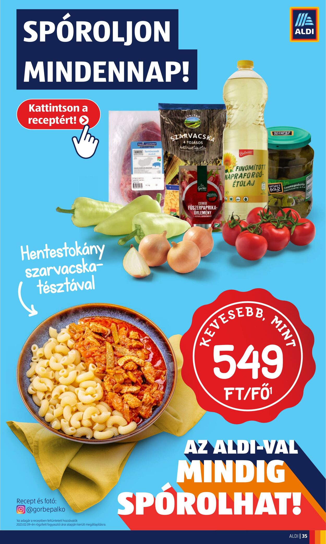 Flyer Aldi 09.02.2023 - 15.02.2023