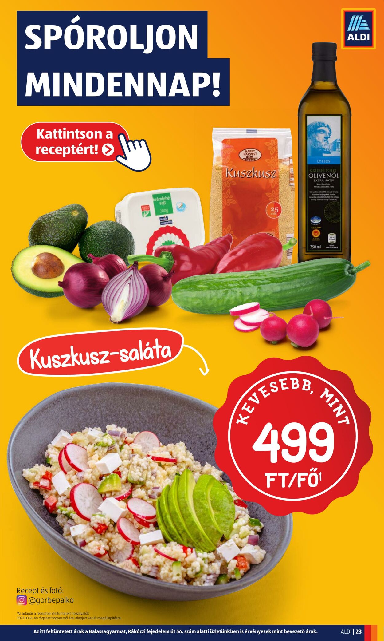 Flyer Aldi 16.03.2023 - 22.03.2023