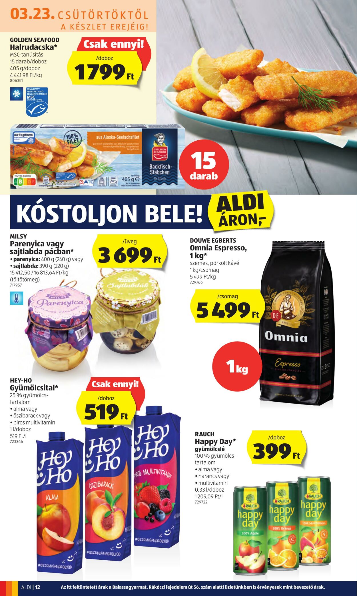 Flyer Aldi 23.03.2023 - 29.03.2023