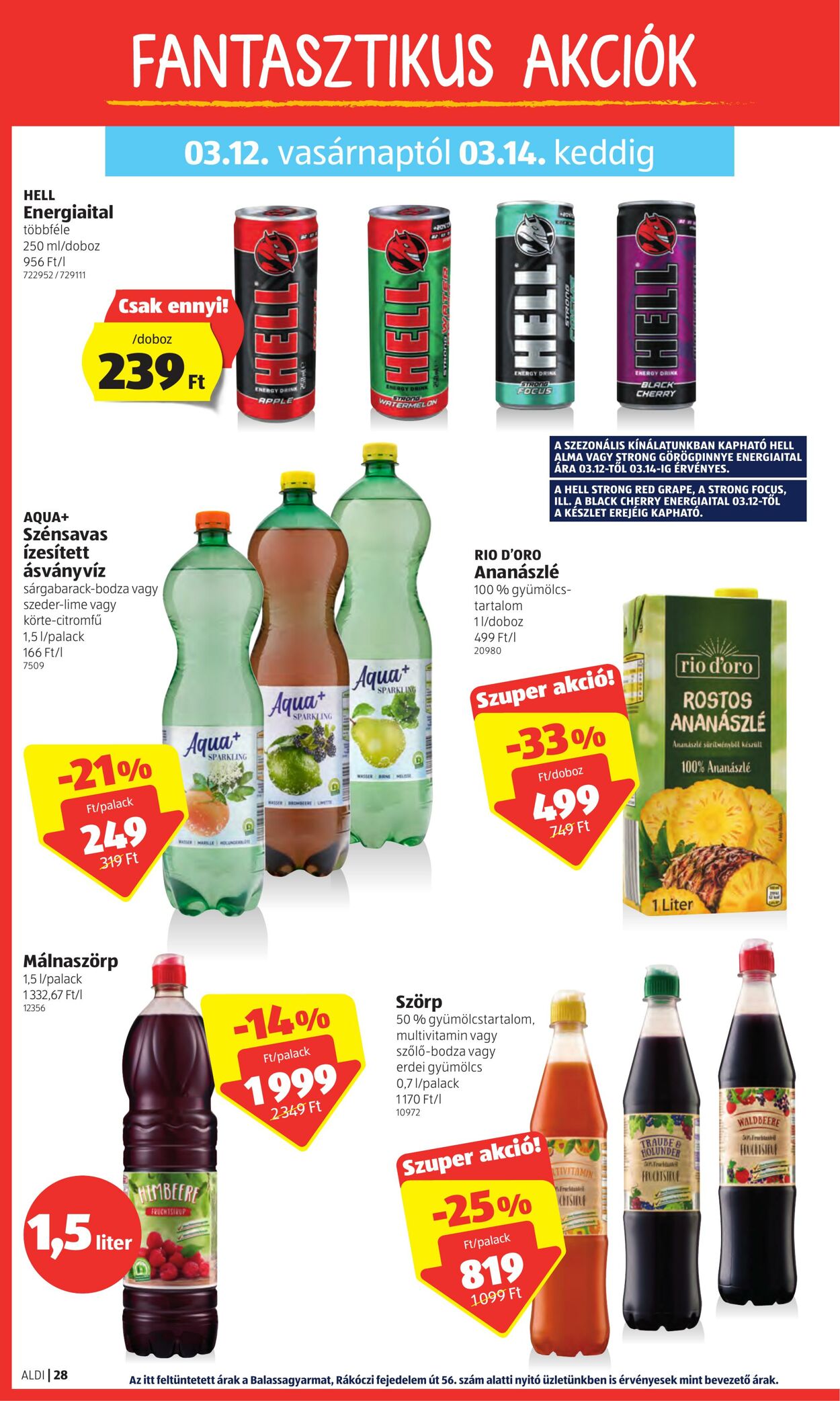 Flyer Aldi 09.03.2023 - 14.03.2023