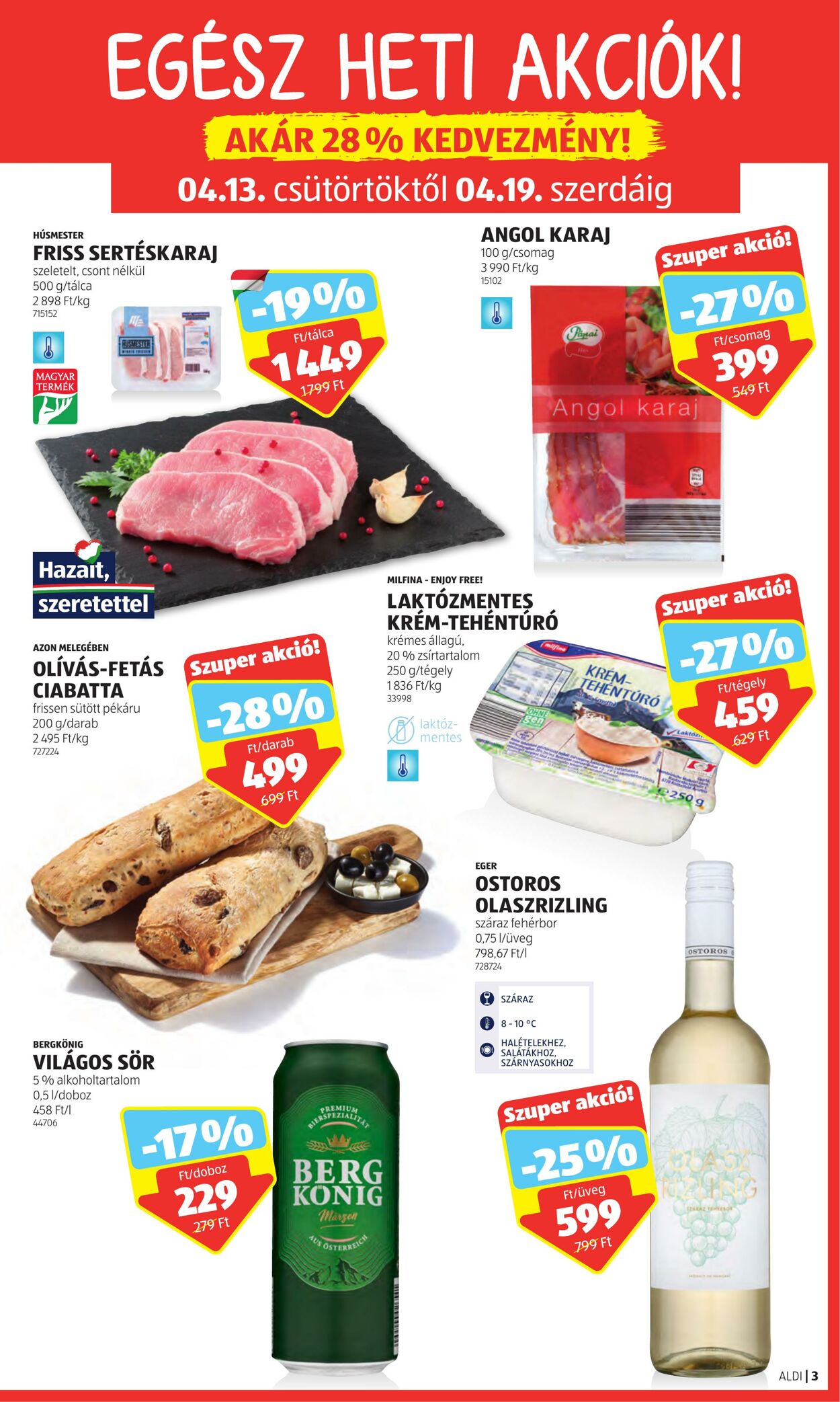 Flyer Aldi 13.04.2023 - 19.04.2023