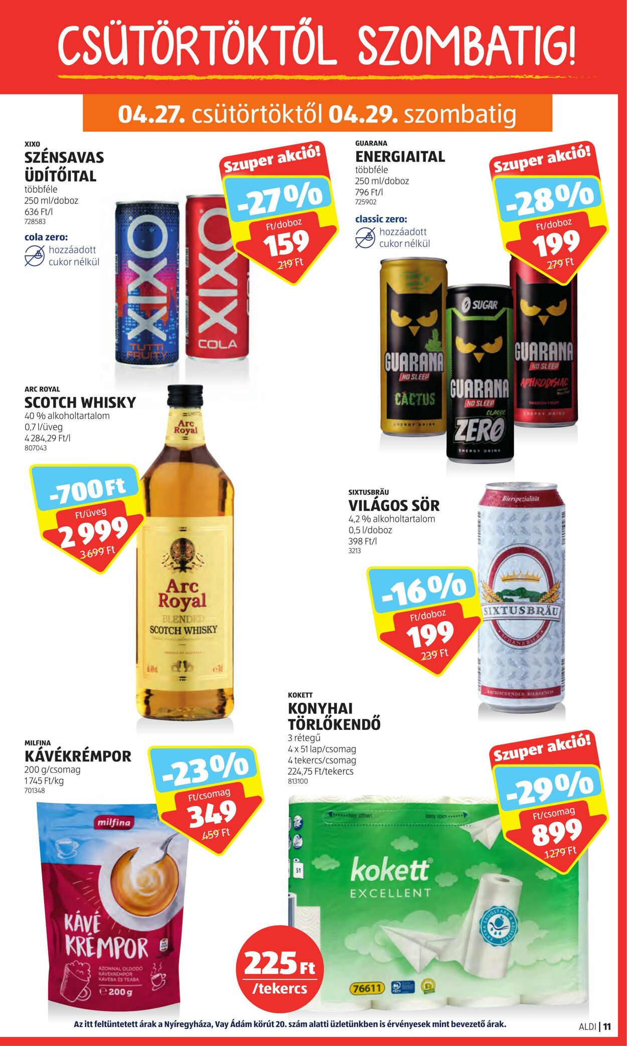 Flyer Aldi 27.04.2023 - 03.05.2023