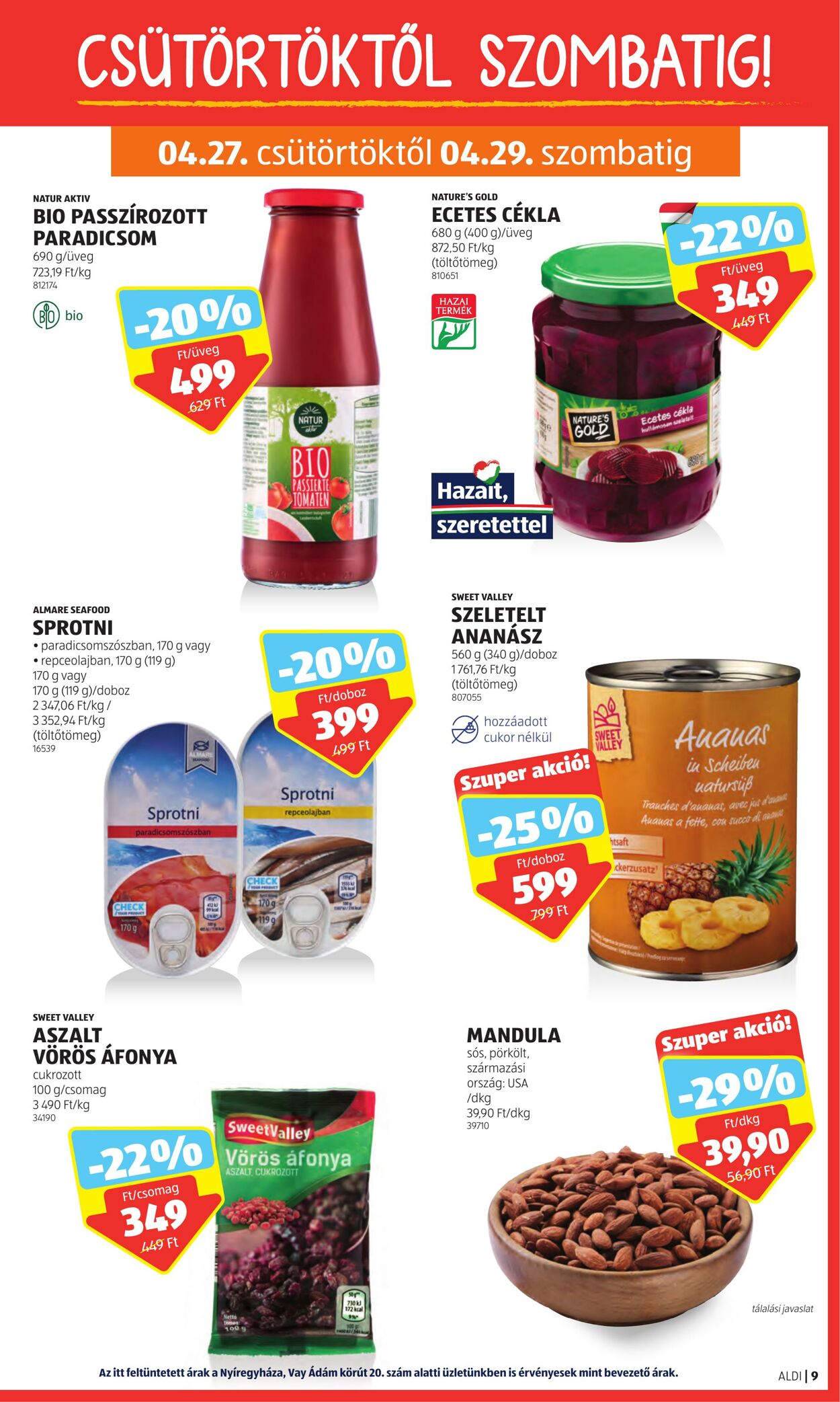 Flyer Aldi 27.04.2023 - 03.05.2023