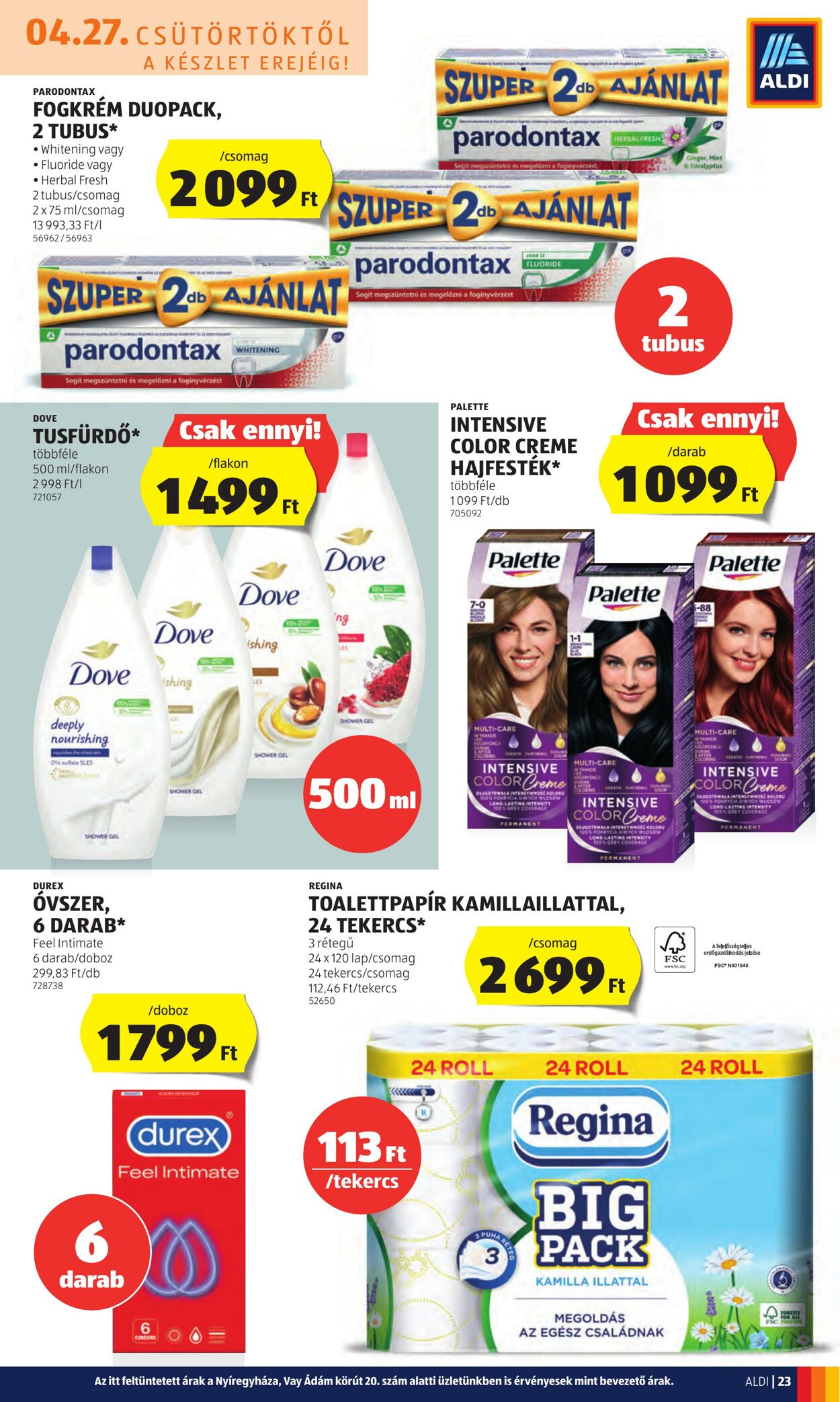 Flyer Aldi 27.04.2023 - 03.05.2023