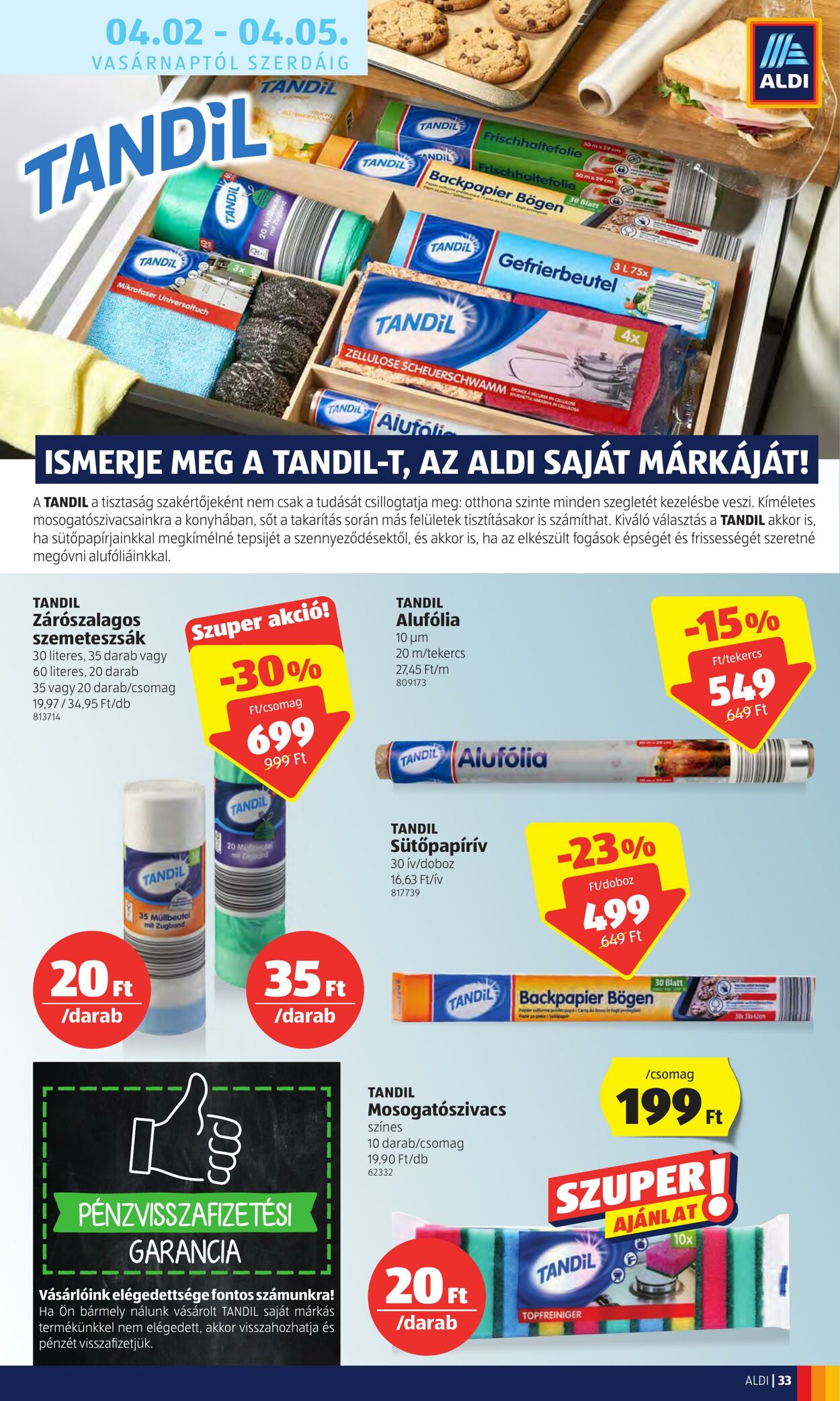 Flyer Aldi 30.03.2023 - 08.04.2023