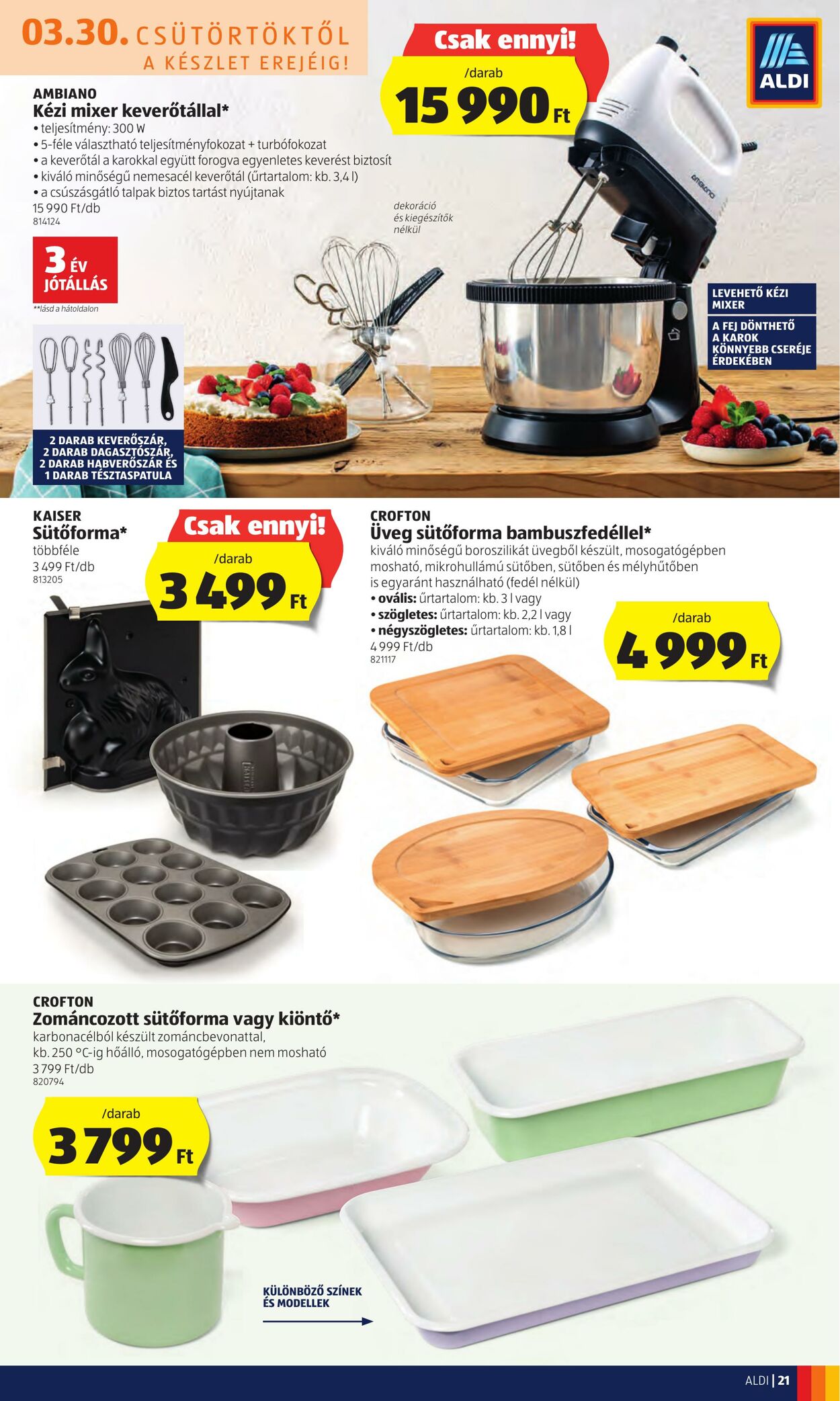 Flyer Aldi 30.03.2023 - 08.04.2023