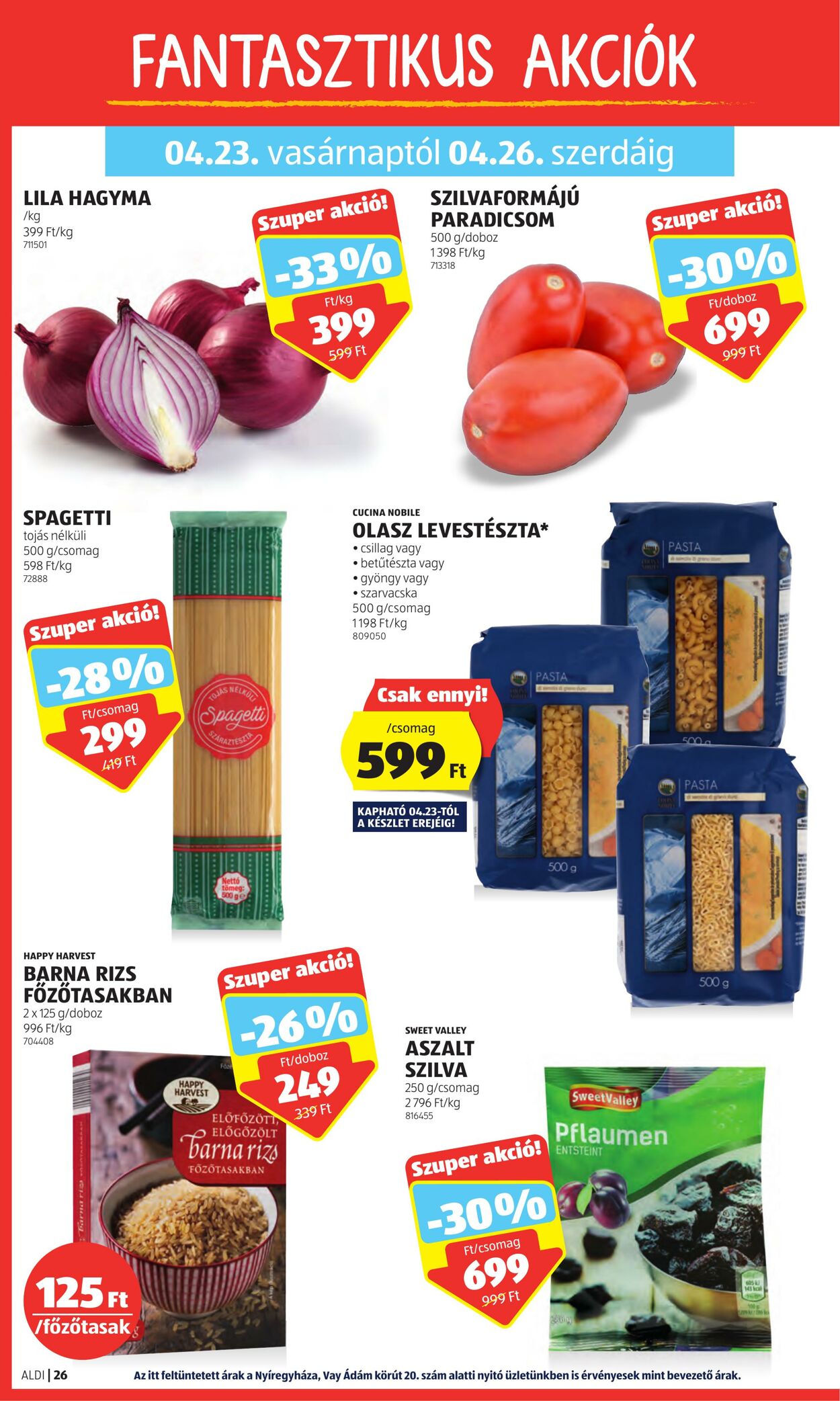 Flyer Aldi 20.04.2023 - 26.04.2023