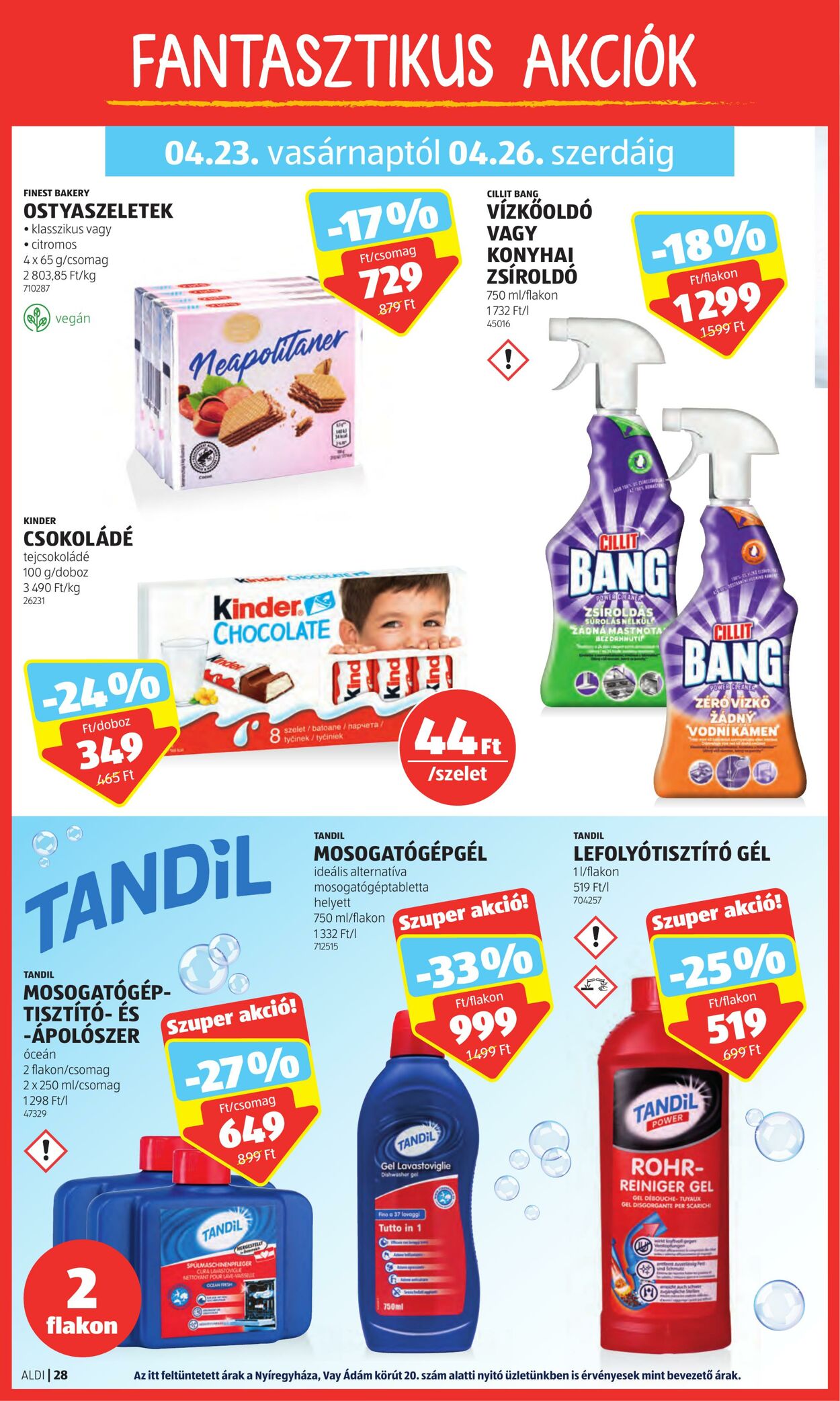 Flyer Aldi 20.04.2023 - 26.04.2023