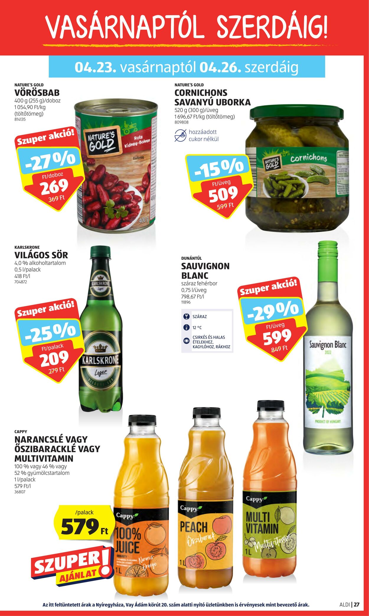 Flyer Aldi 20.04.2023 - 26.04.2023