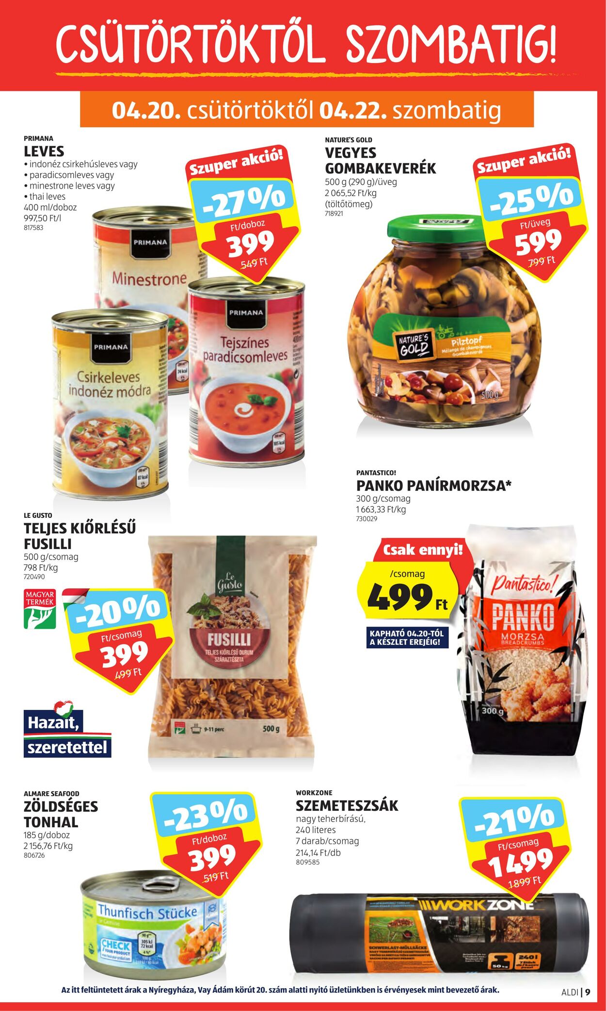 Flyer Aldi 20.04.2023 - 26.04.2023