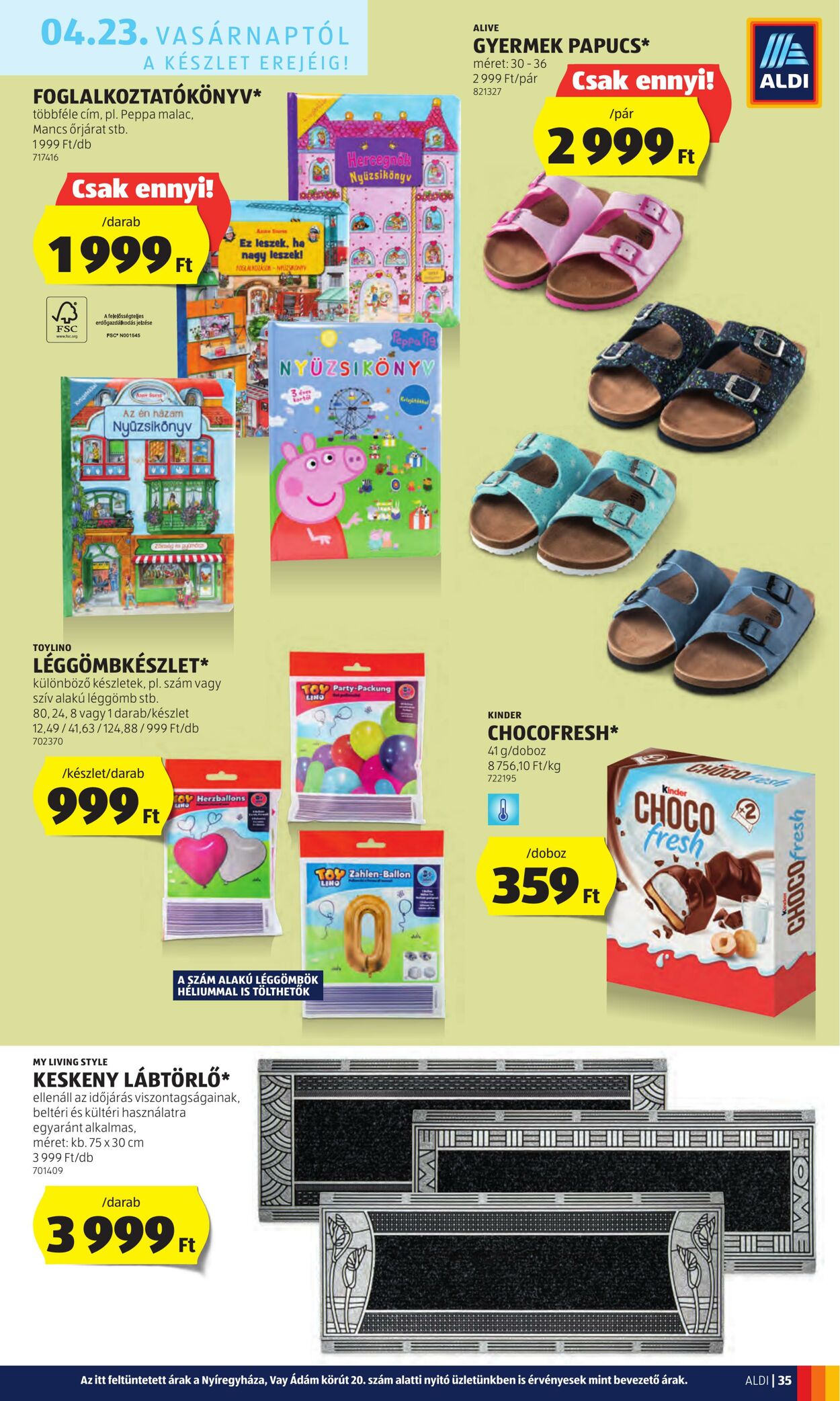 Flyer Aldi 20.04.2023 - 26.04.2023