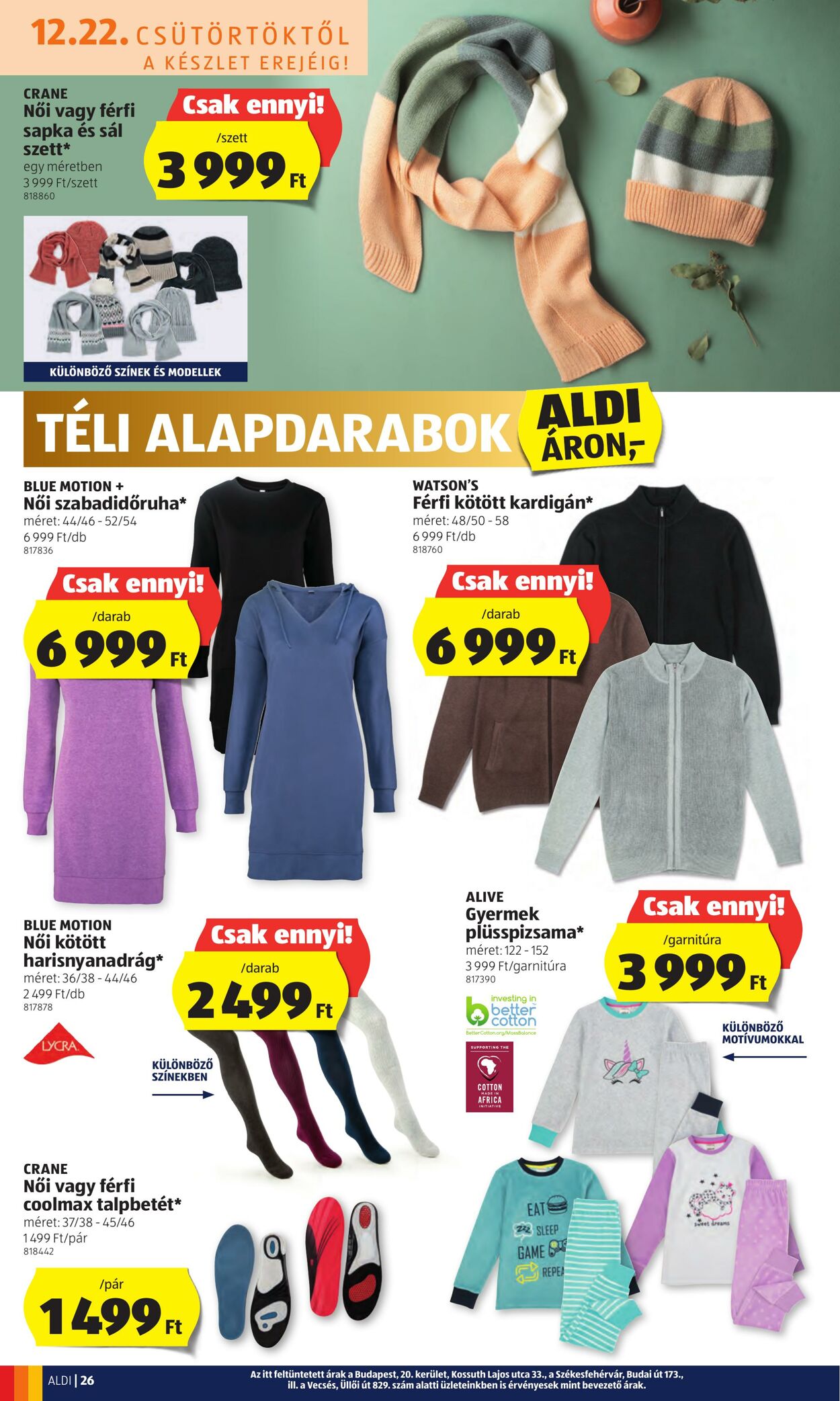 Flyer Aldi 22.12.2022 - 28.12.2022