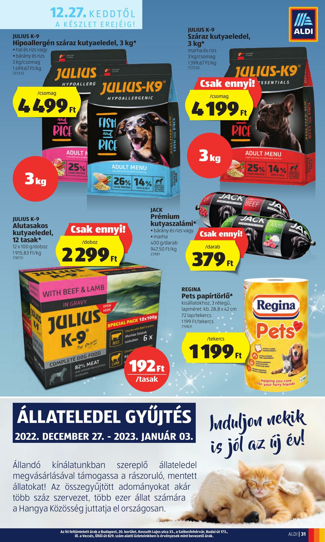 Flyer Aldi 22.12.2022 - 28.12.2022