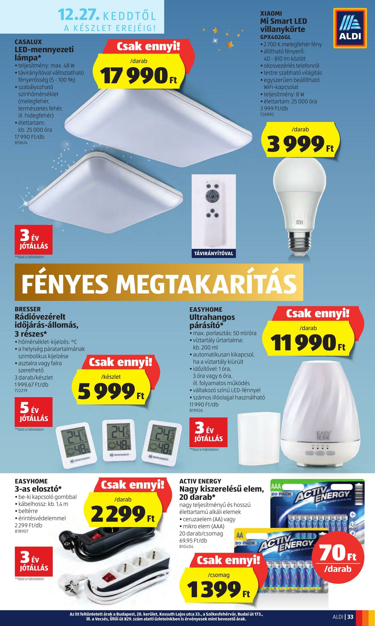 Flyer Aldi 22.12.2022 - 28.12.2022