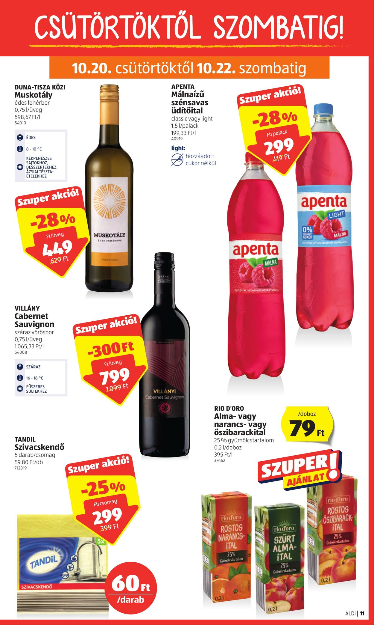 Flyer Aldi 20.10.2022 - 26.10.2022