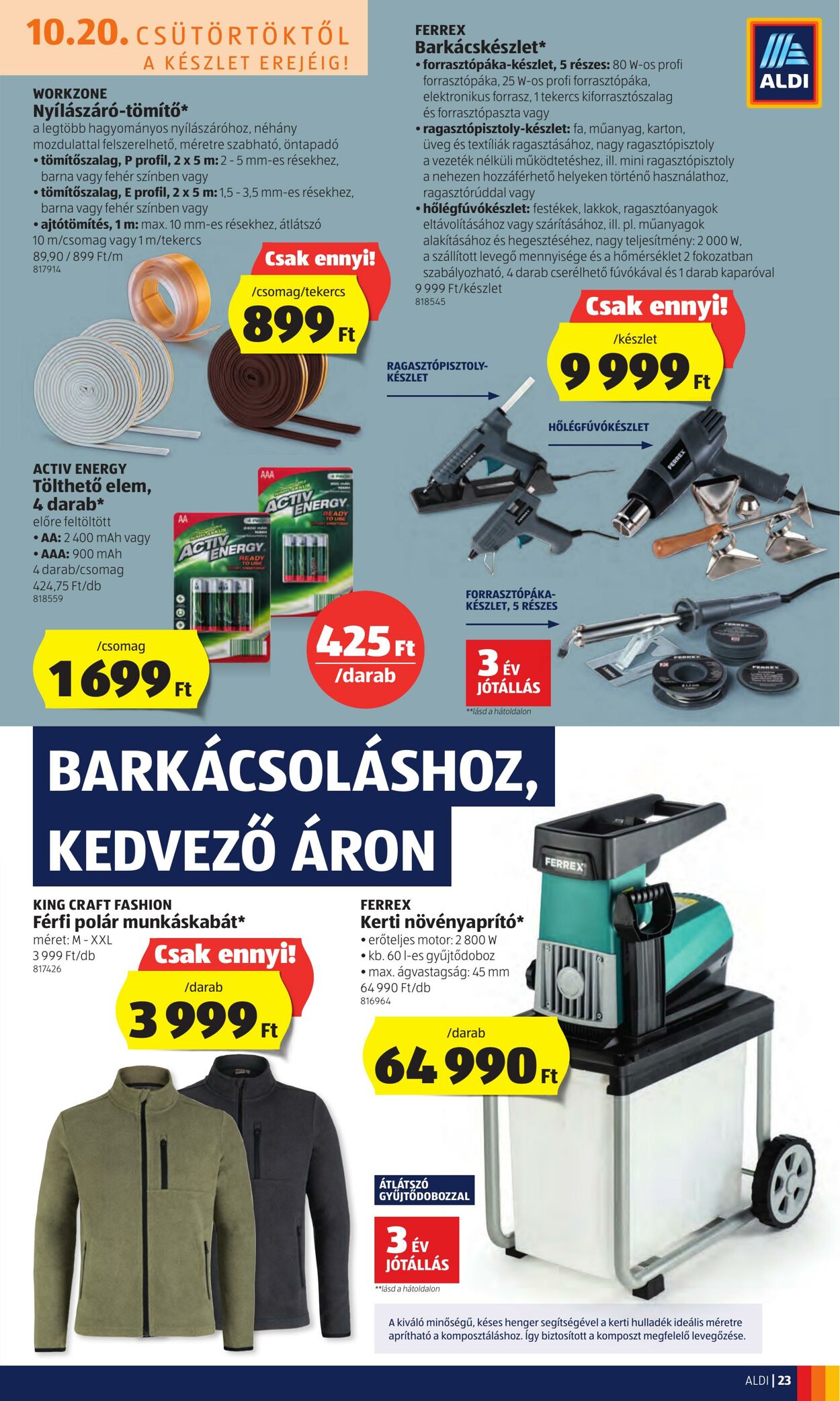 Flyer Aldi 20.10.2022 - 26.10.2022