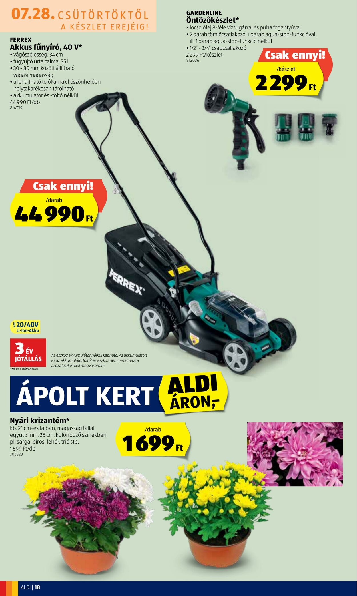 Flyer Aldi 28.07.2022 - 03.08.2022