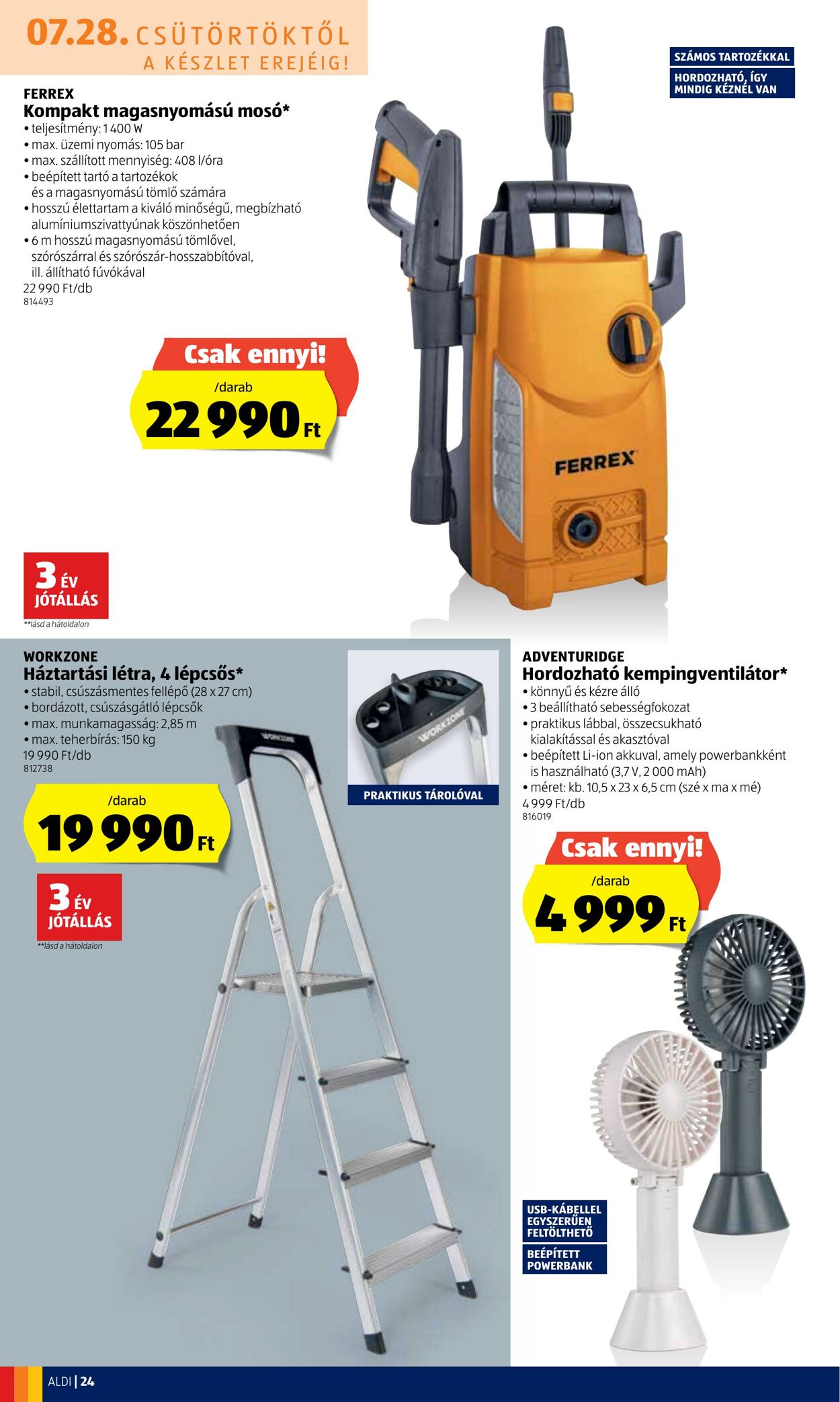 Flyer Aldi 28.07.2022 - 03.08.2022