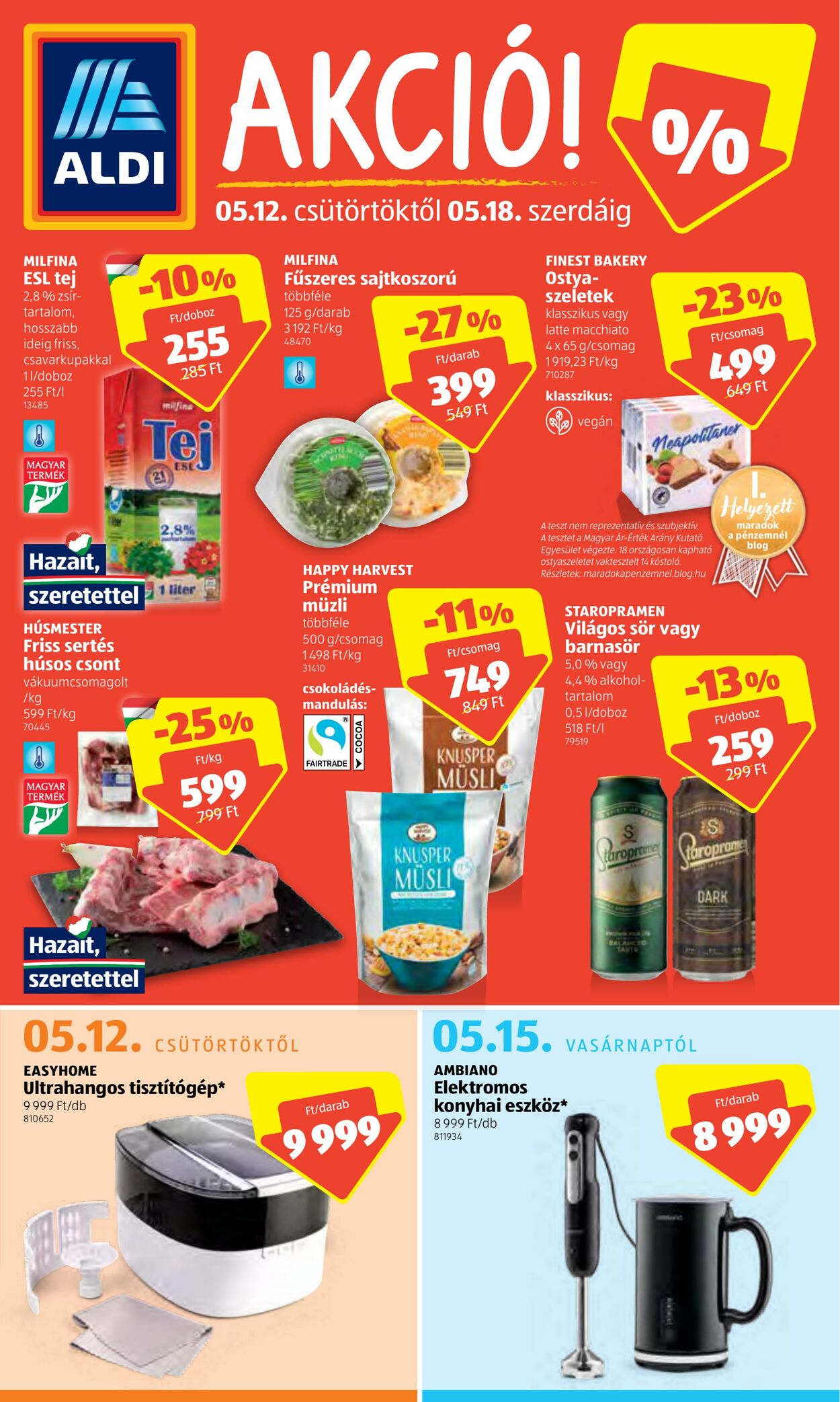 Aldi Reklámújság Érvényes 12.05 18.05 között Oldal 1
