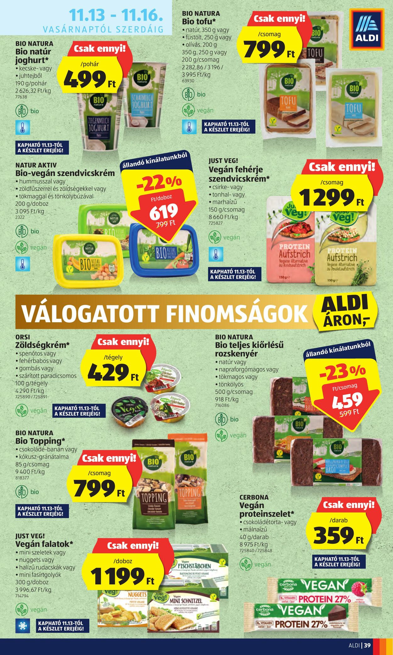 Flyer Aldi 10.11.2022 - 16.11.2022