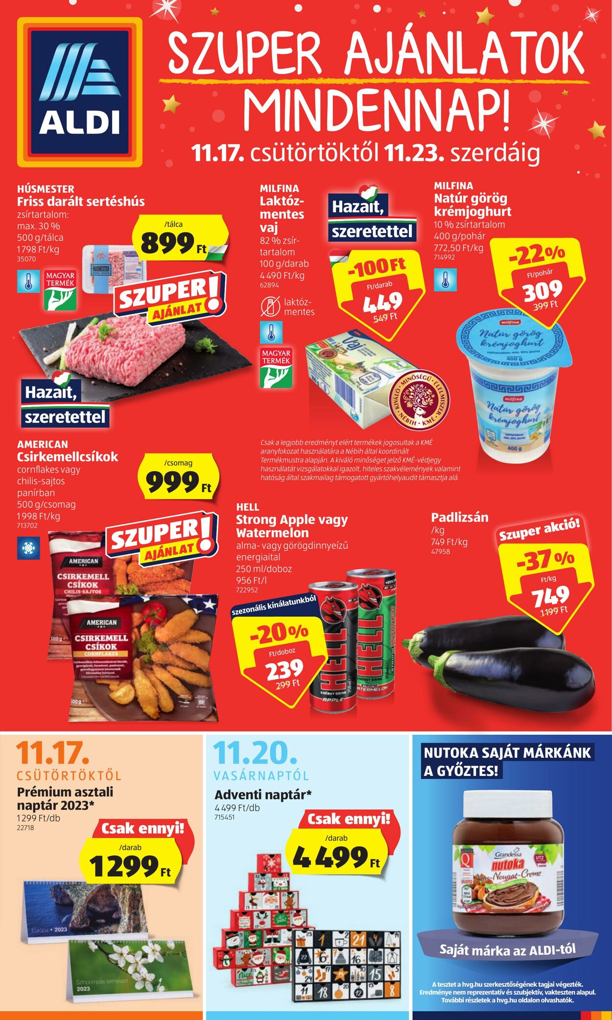 Flyer Aldi 17.11.2022 - 23.11.2022