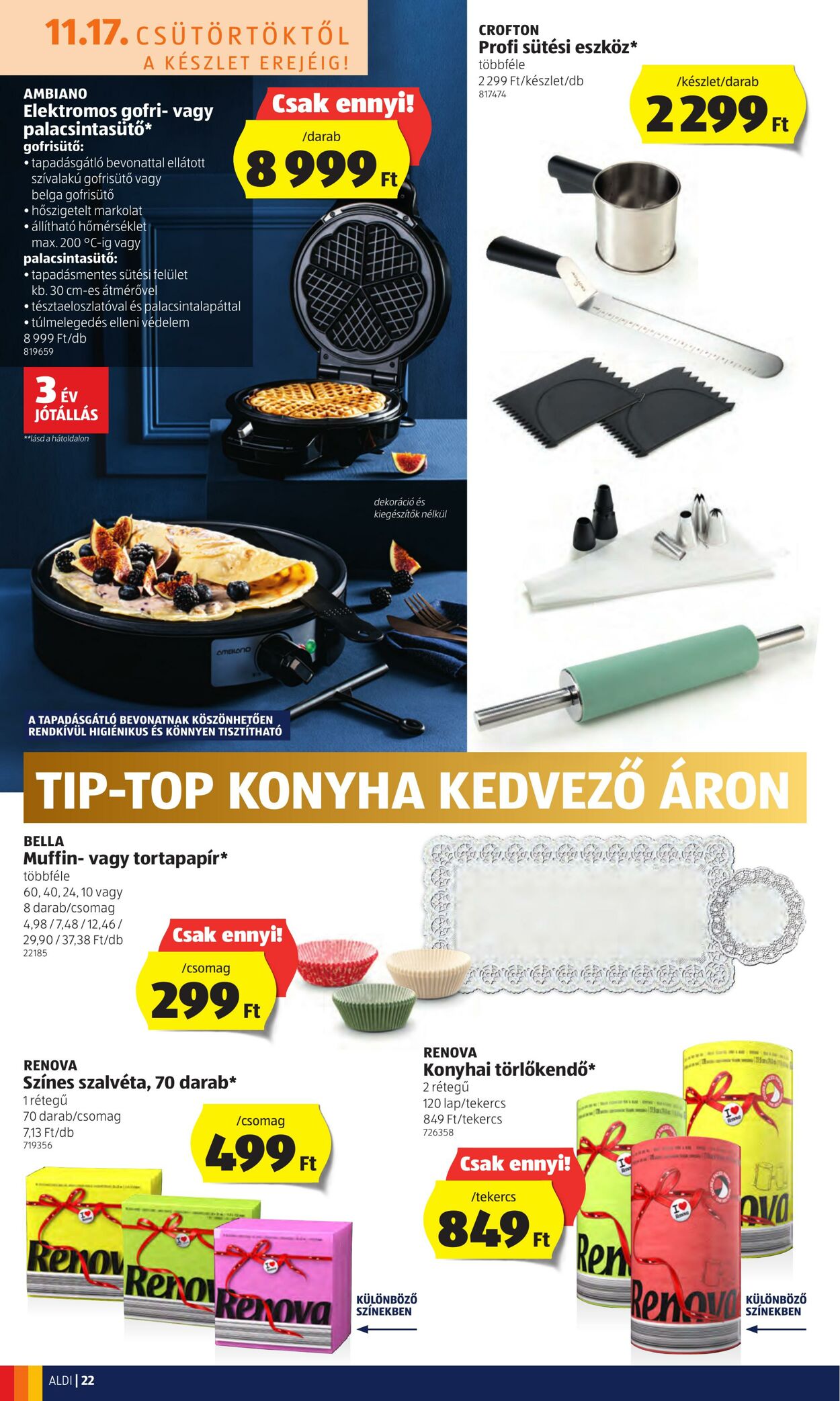 Flyer Aldi 17.11.2022 - 23.11.2022