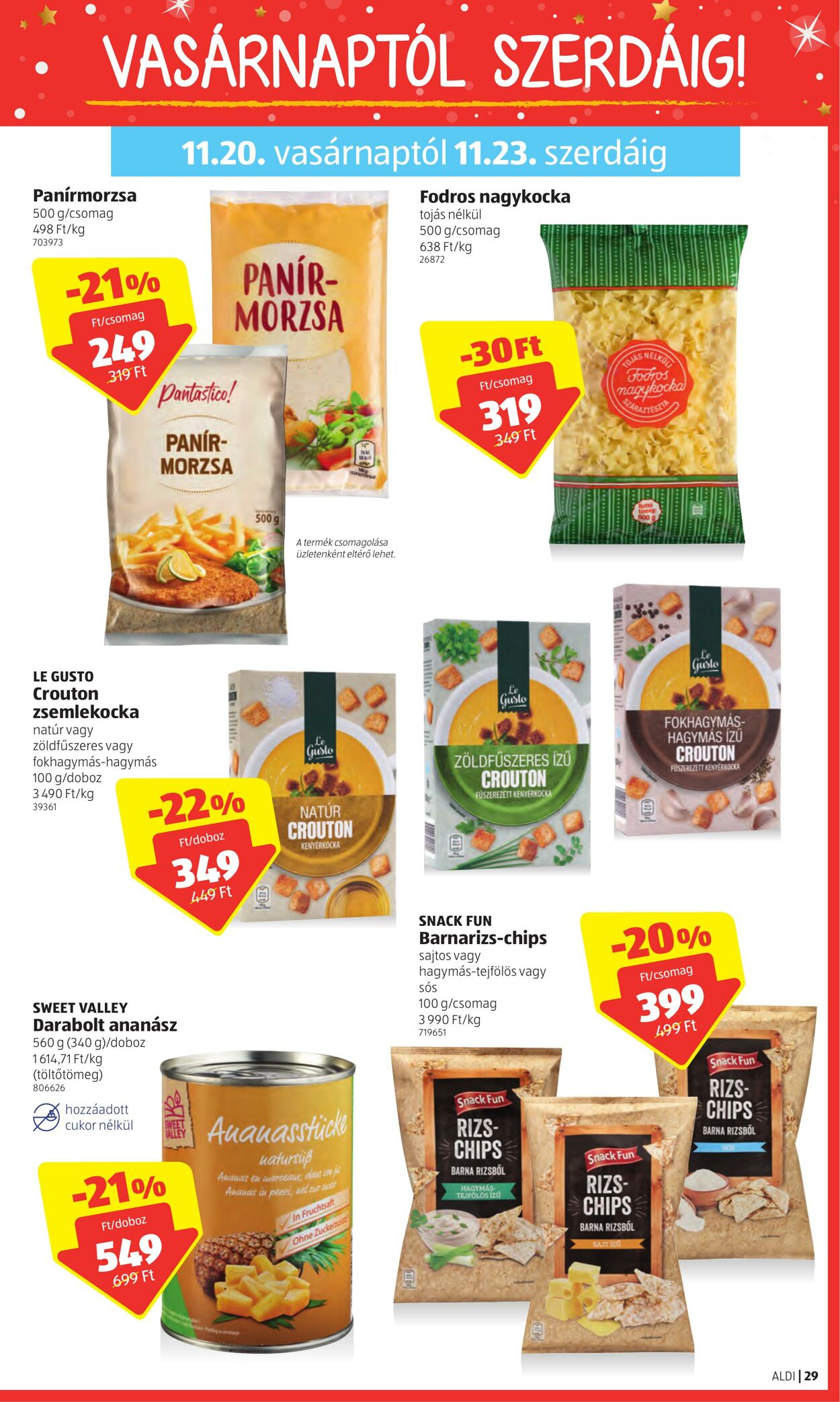 Flyer Aldi 17.11.2022 - 23.11.2022