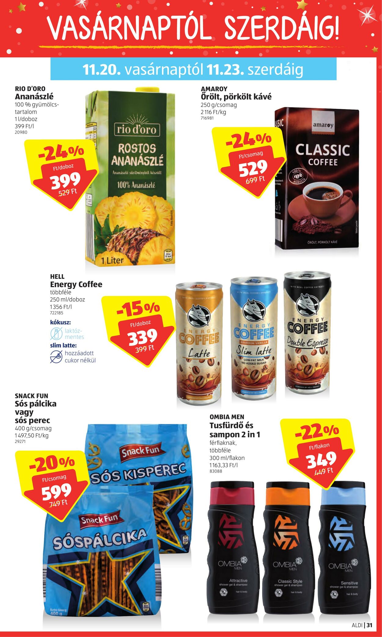 Flyer Aldi 17.11.2022 - 23.11.2022