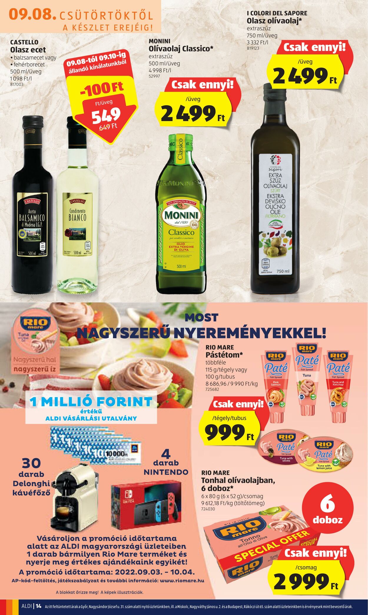 Flyer Aldi 08.09.2022 - 14.09.2022