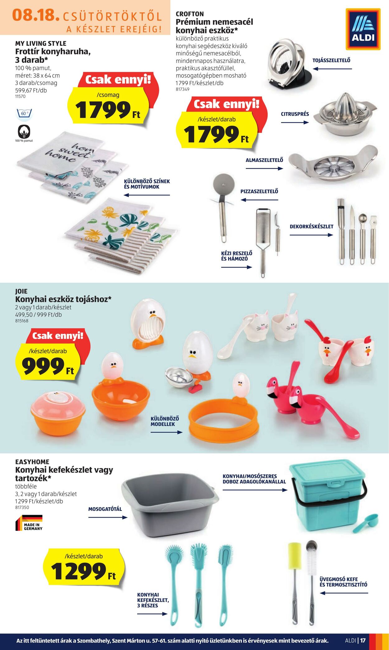 Flyer Aldi 18.08.2022 - 24.08.2022