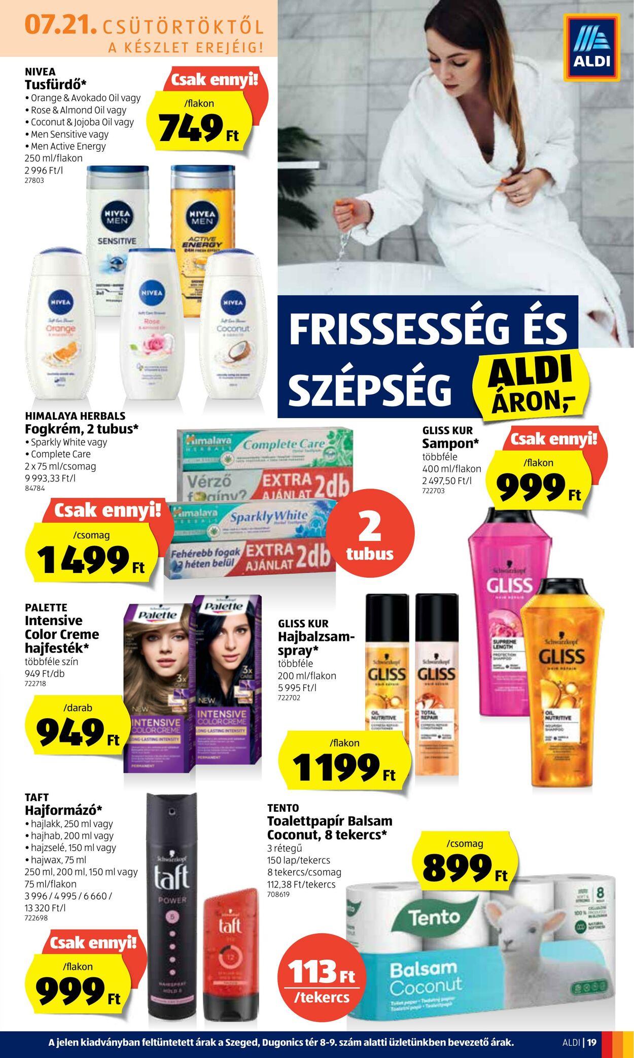 Flyer Aldi 21.07.2022 - 27.07.2022