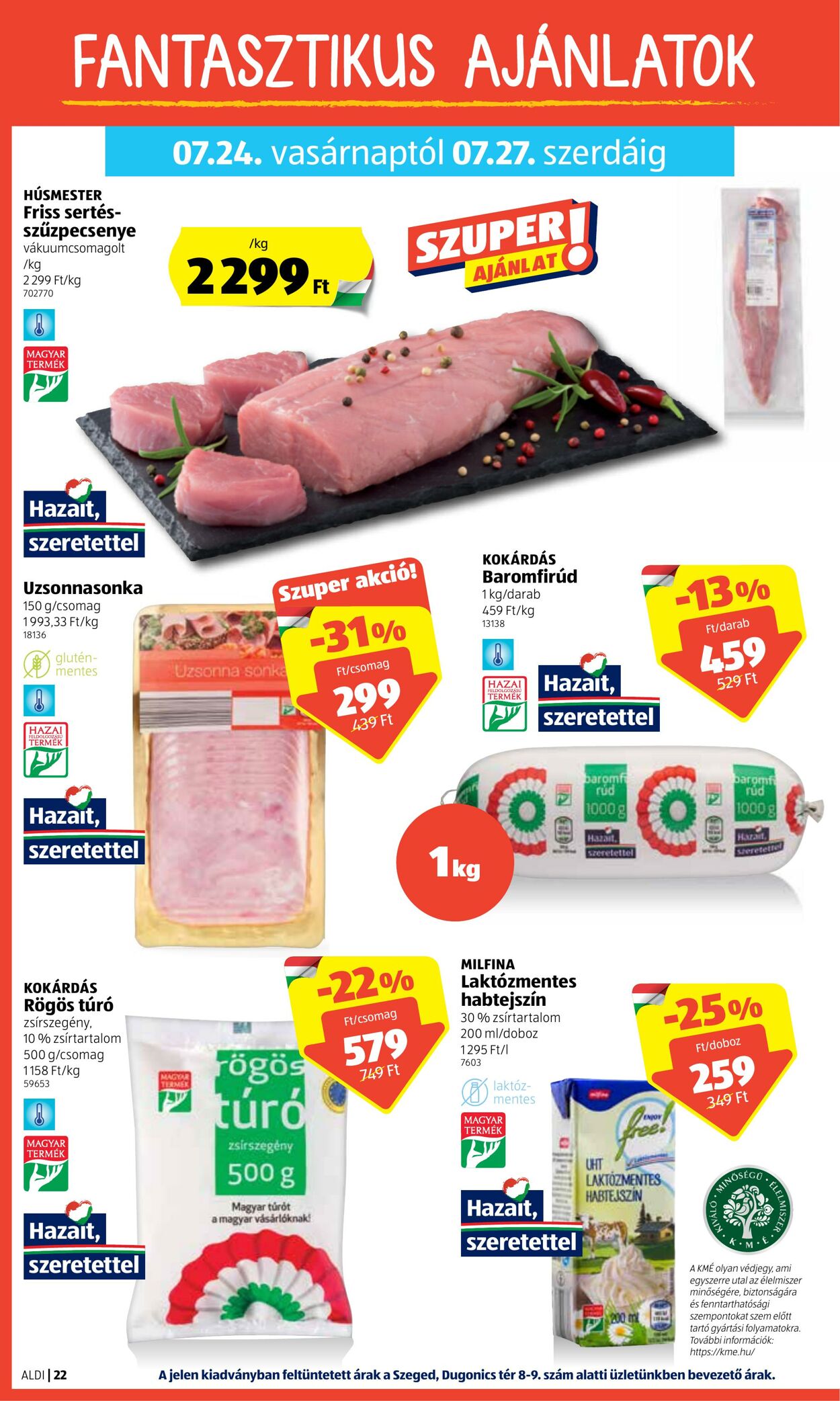 Flyer Aldi 21.07.2022 - 27.07.2022