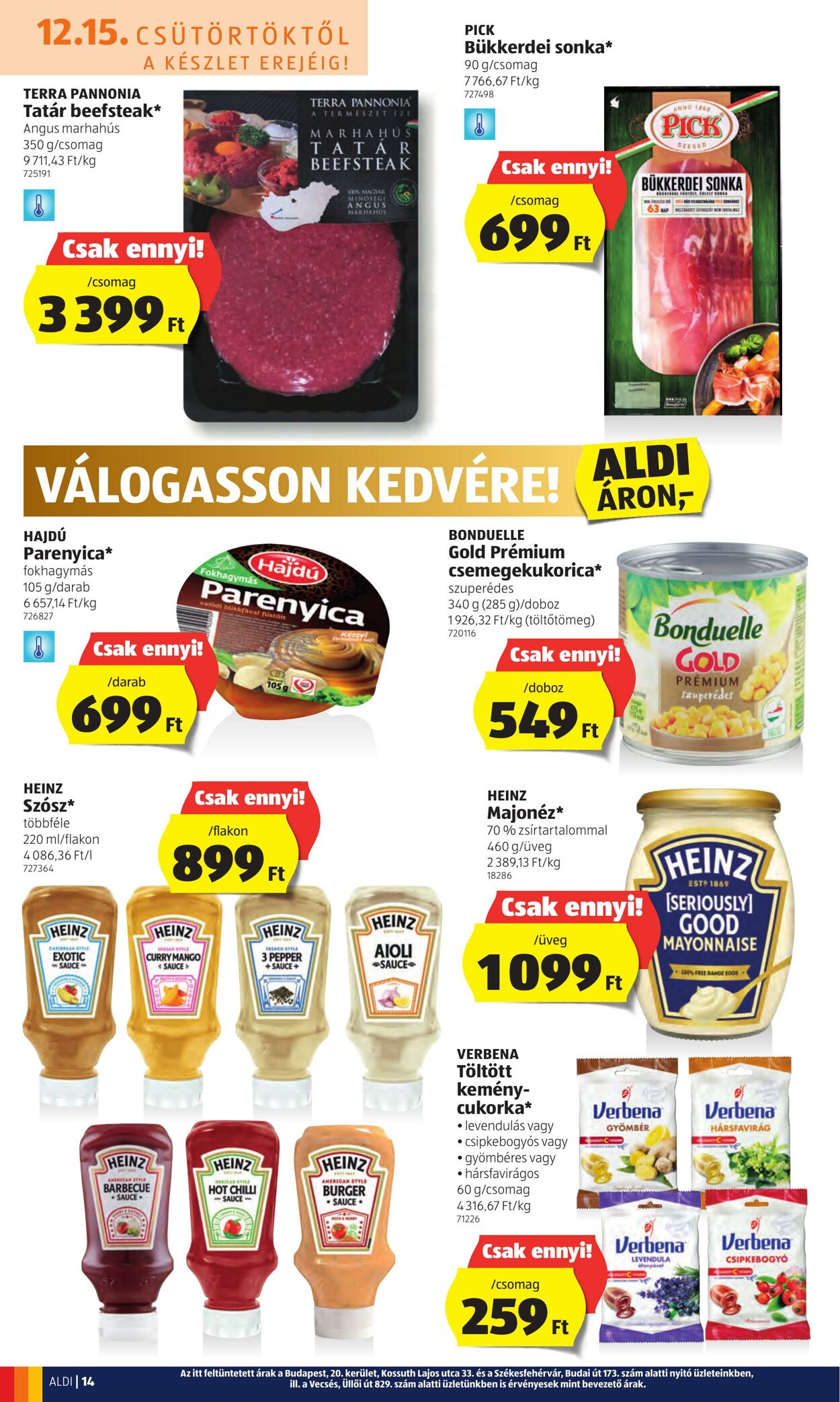 Flyer Aldi 15.12.2022 - 21.12.2022