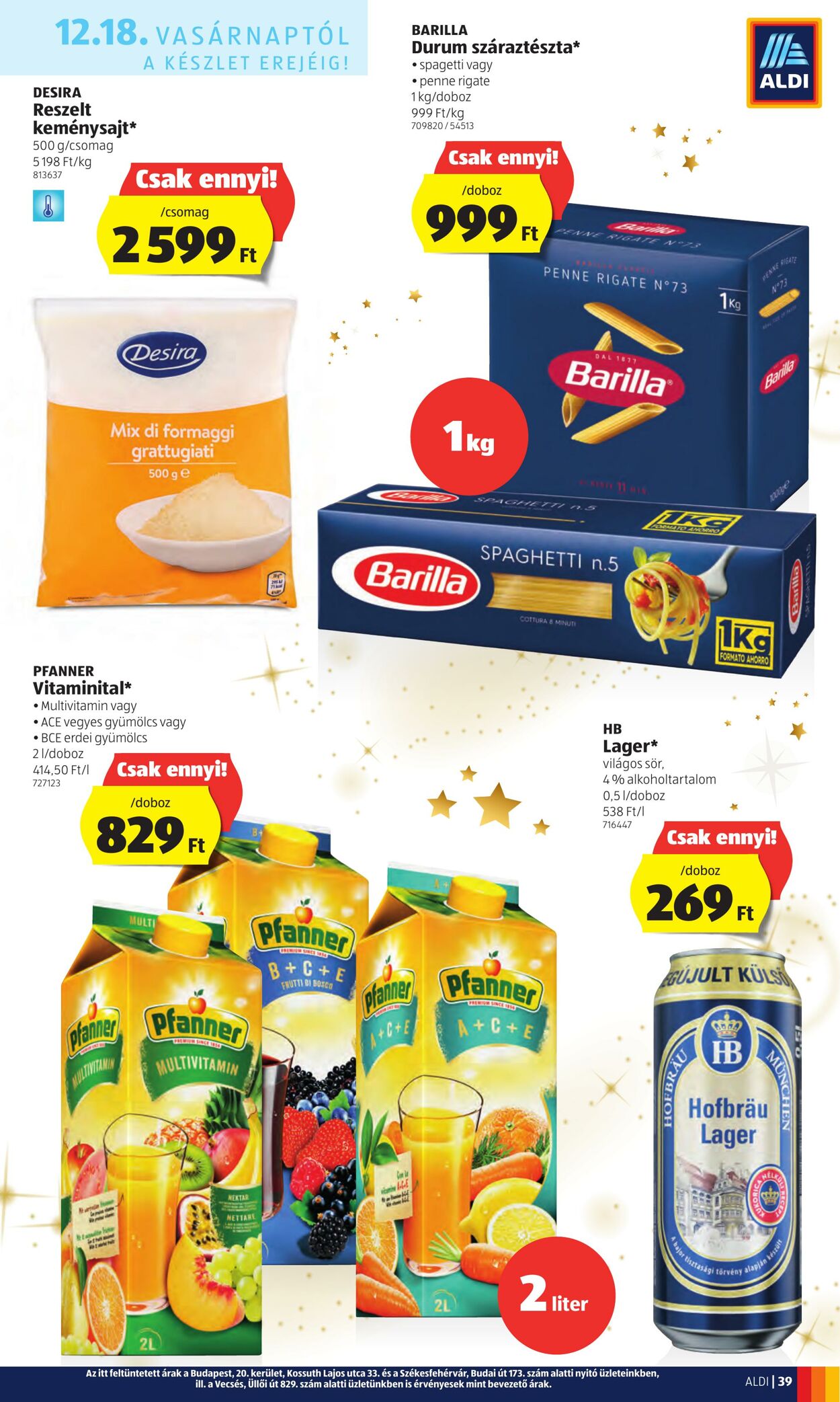 Flyer Aldi 15.12.2022 - 21.12.2022