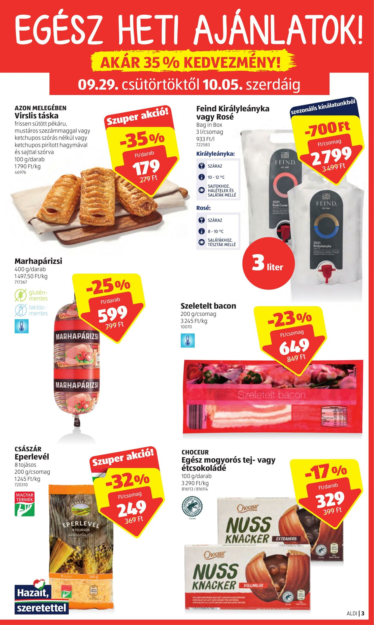 Flyer Aldi 29.09.2022 - 05.10.2022