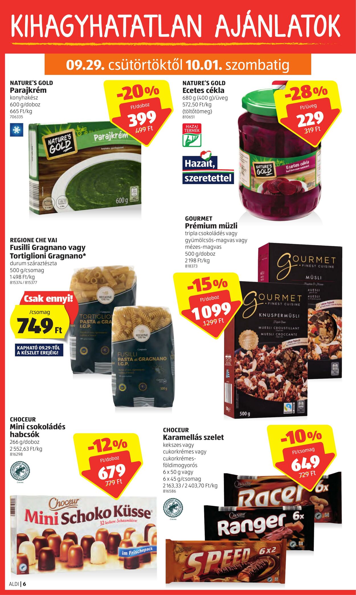 Flyer Aldi 29.09.2022 - 05.10.2022