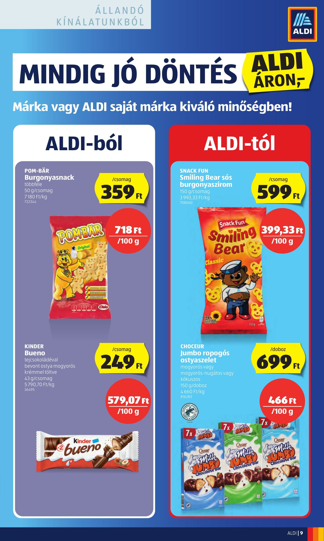 Flyer Aldi 29.09.2022 - 05.10.2022