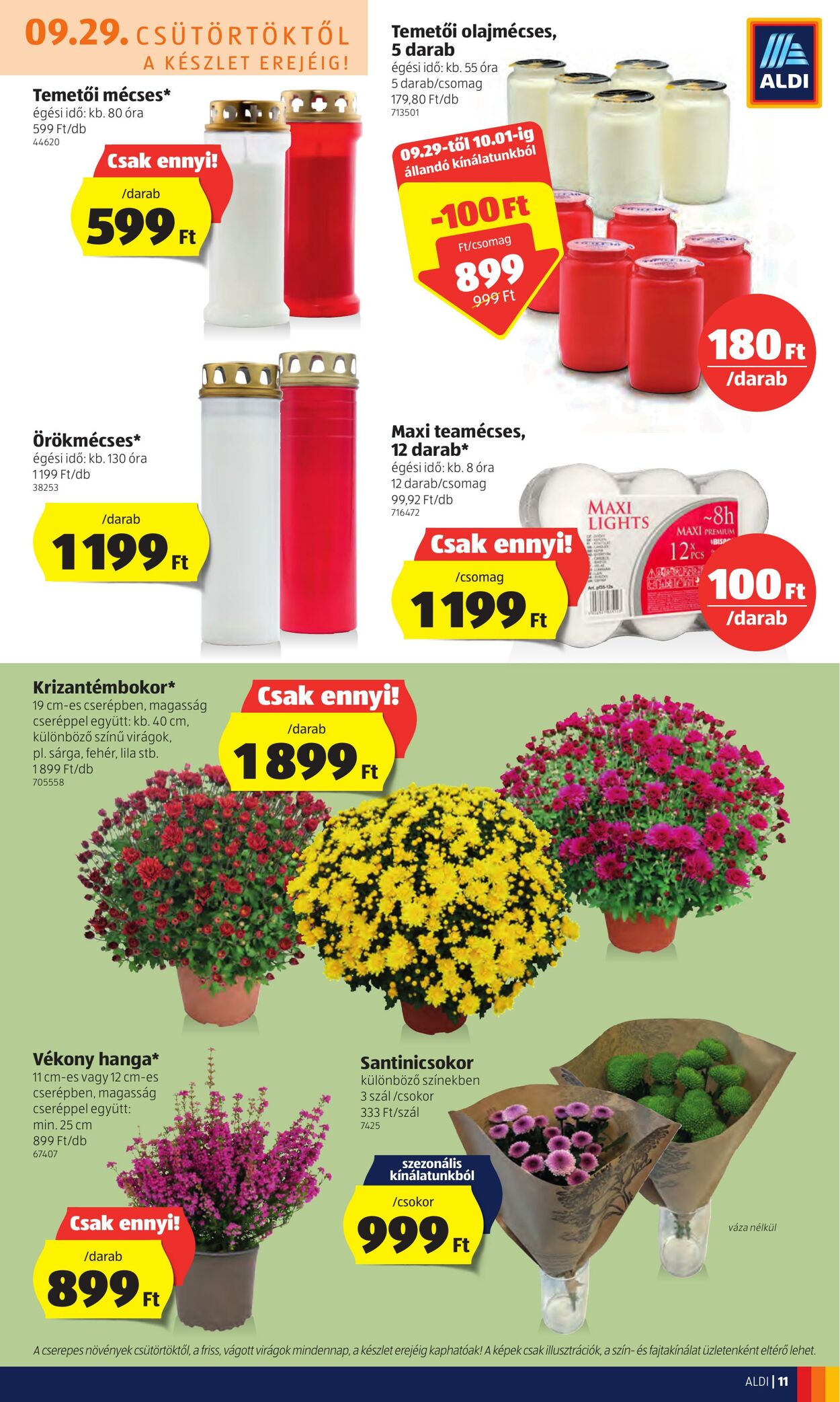 Flyer Aldi 29.09.2022 - 05.10.2022