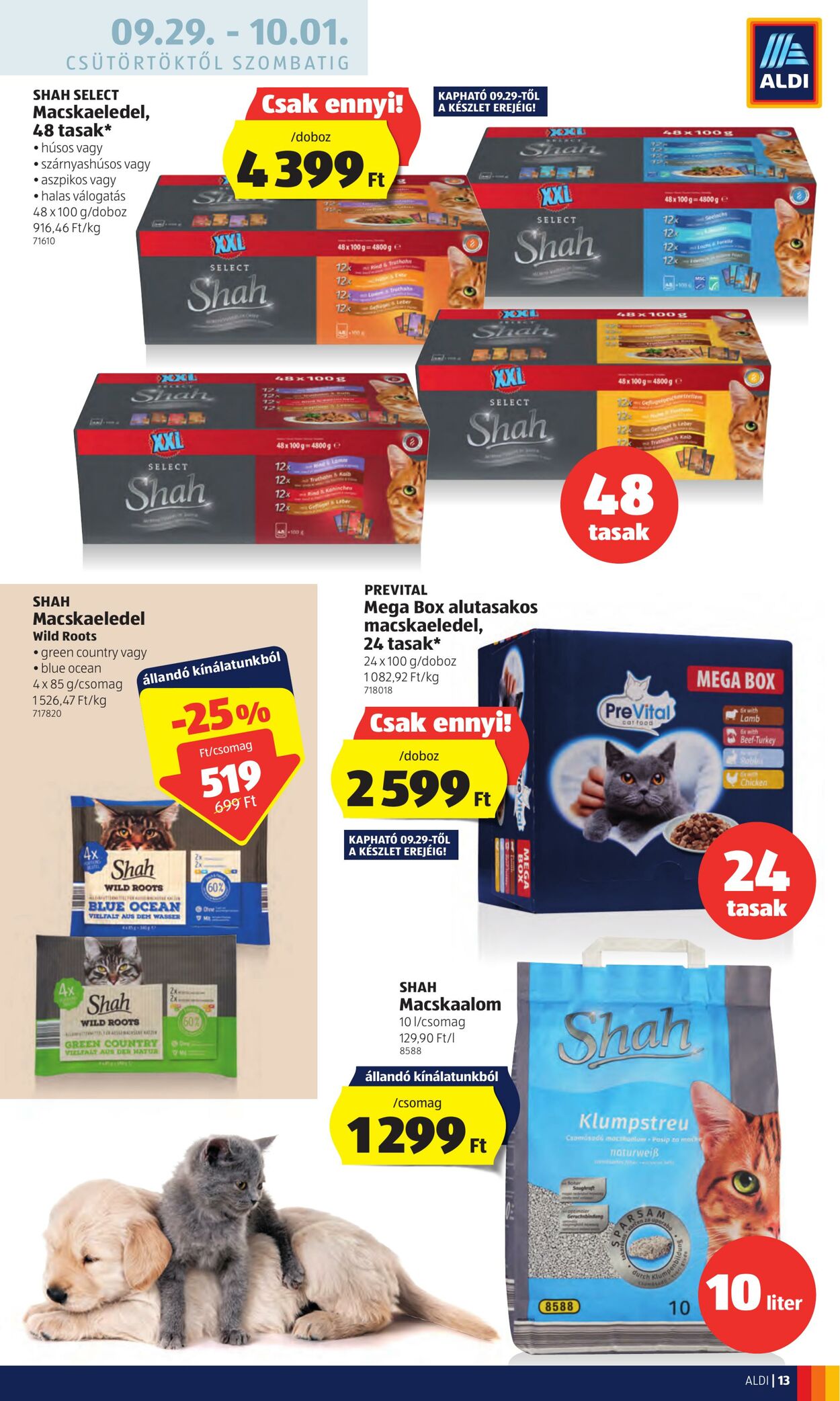 Flyer Aldi 29.09.2022 - 05.10.2022