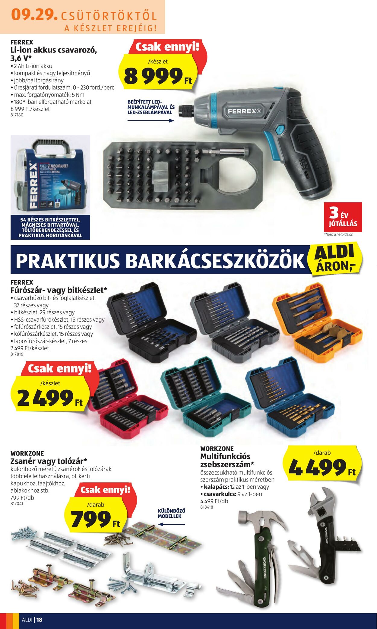 Flyer Aldi 29.09.2022 - 05.10.2022