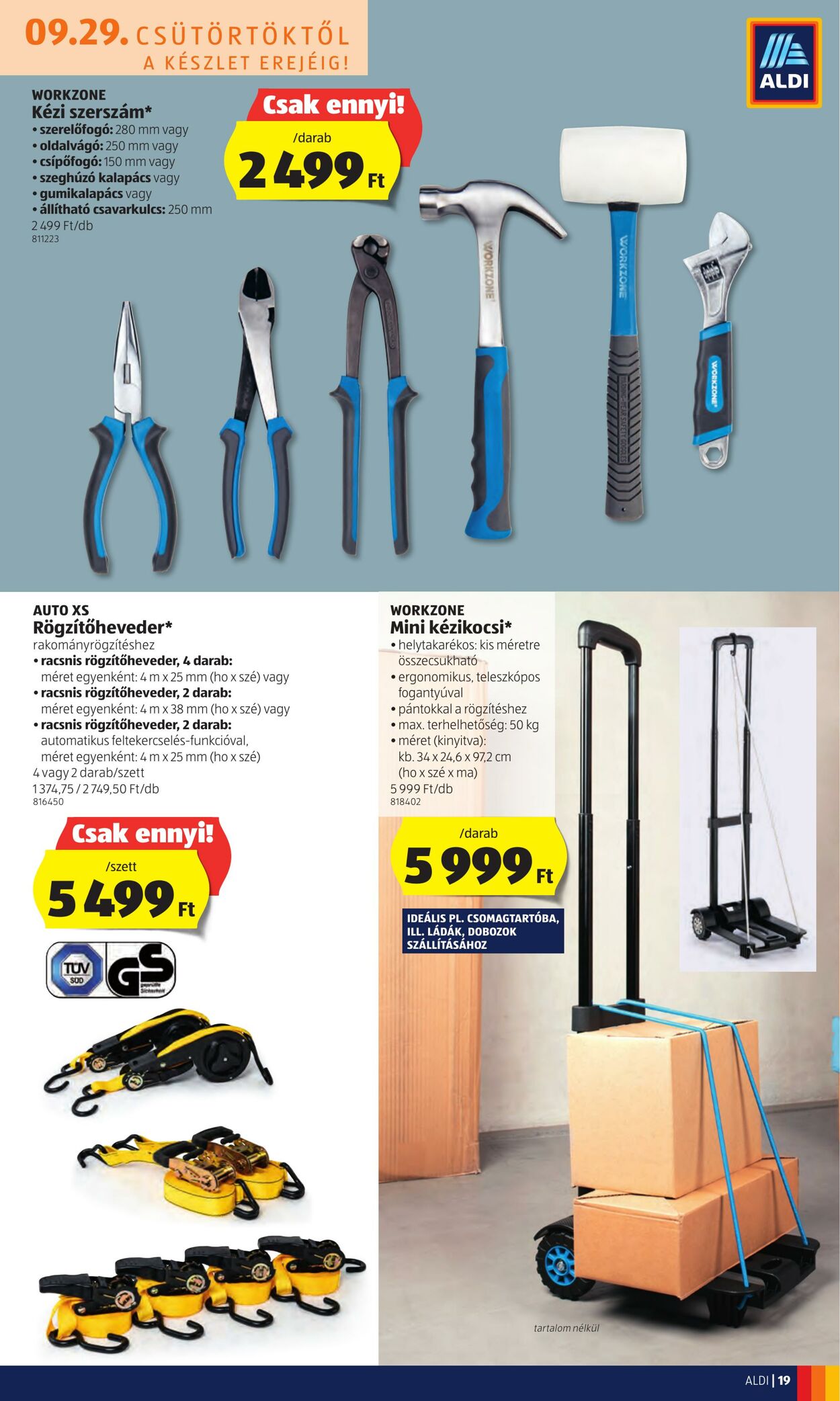 Flyer Aldi 29.09.2022 - 05.10.2022