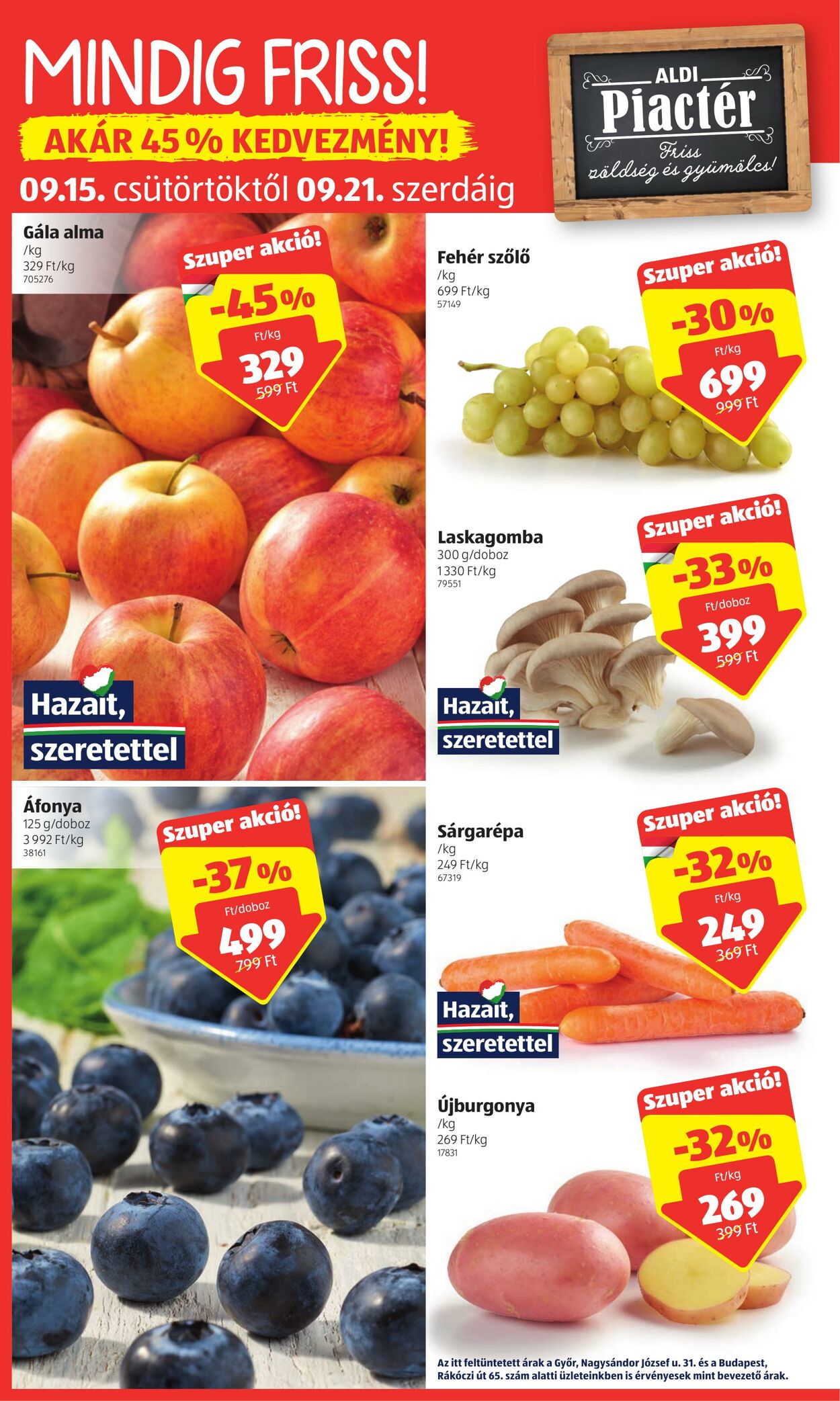 Flyer Aldi 15.09.2022 - 21.09.2022