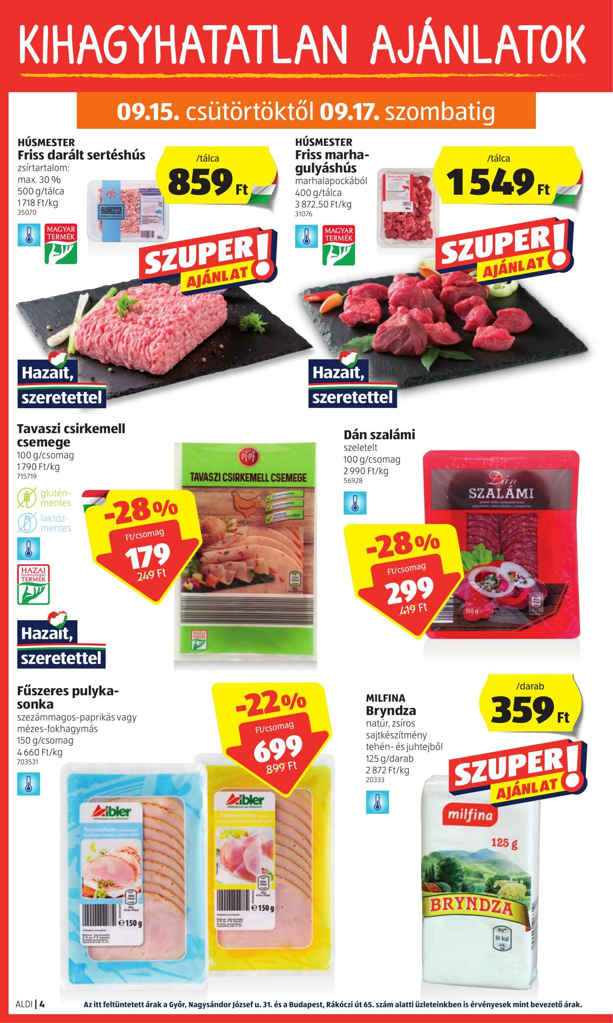 Flyer Aldi 15.09.2022 - 21.09.2022