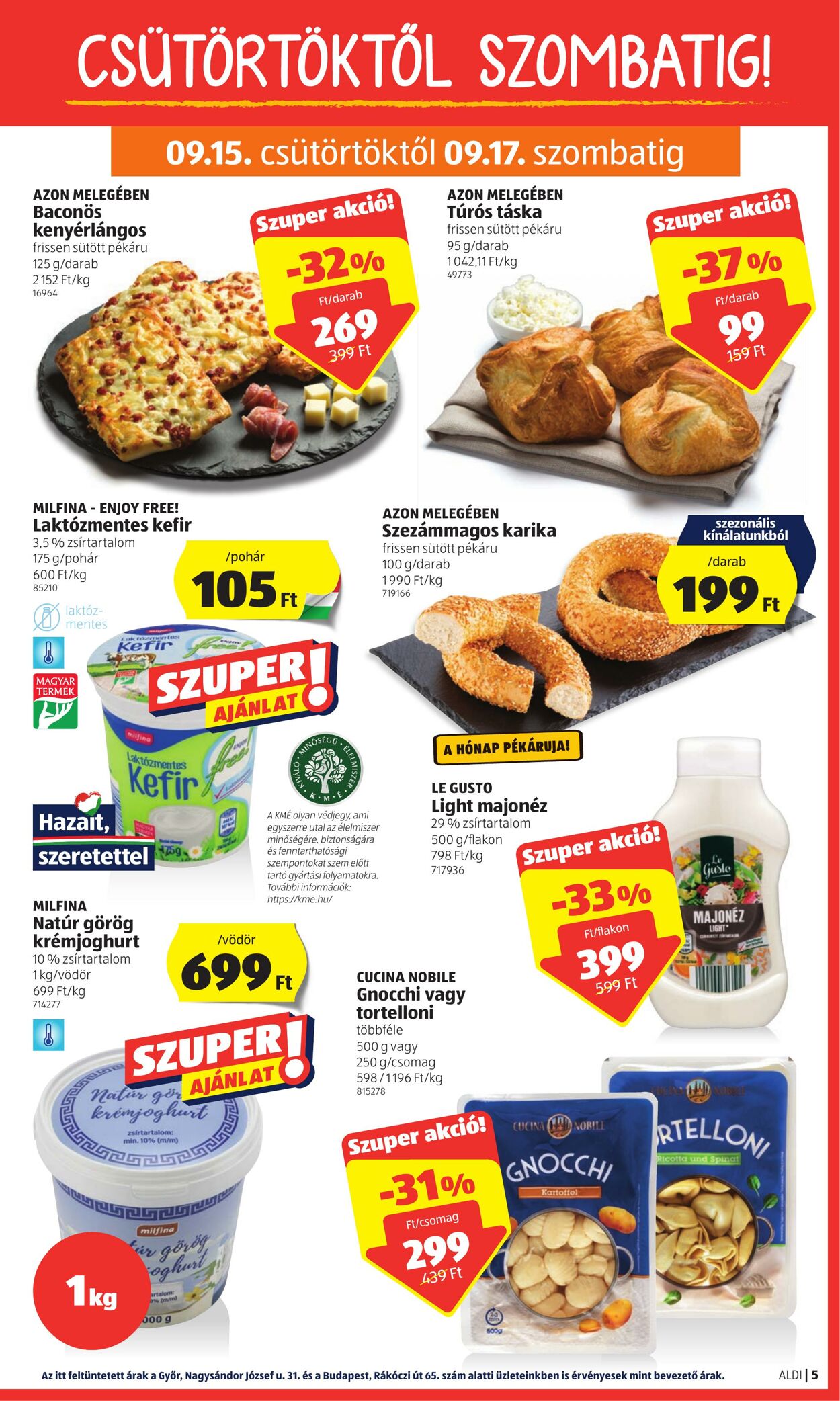 Flyer Aldi 15.09.2022 - 21.09.2022