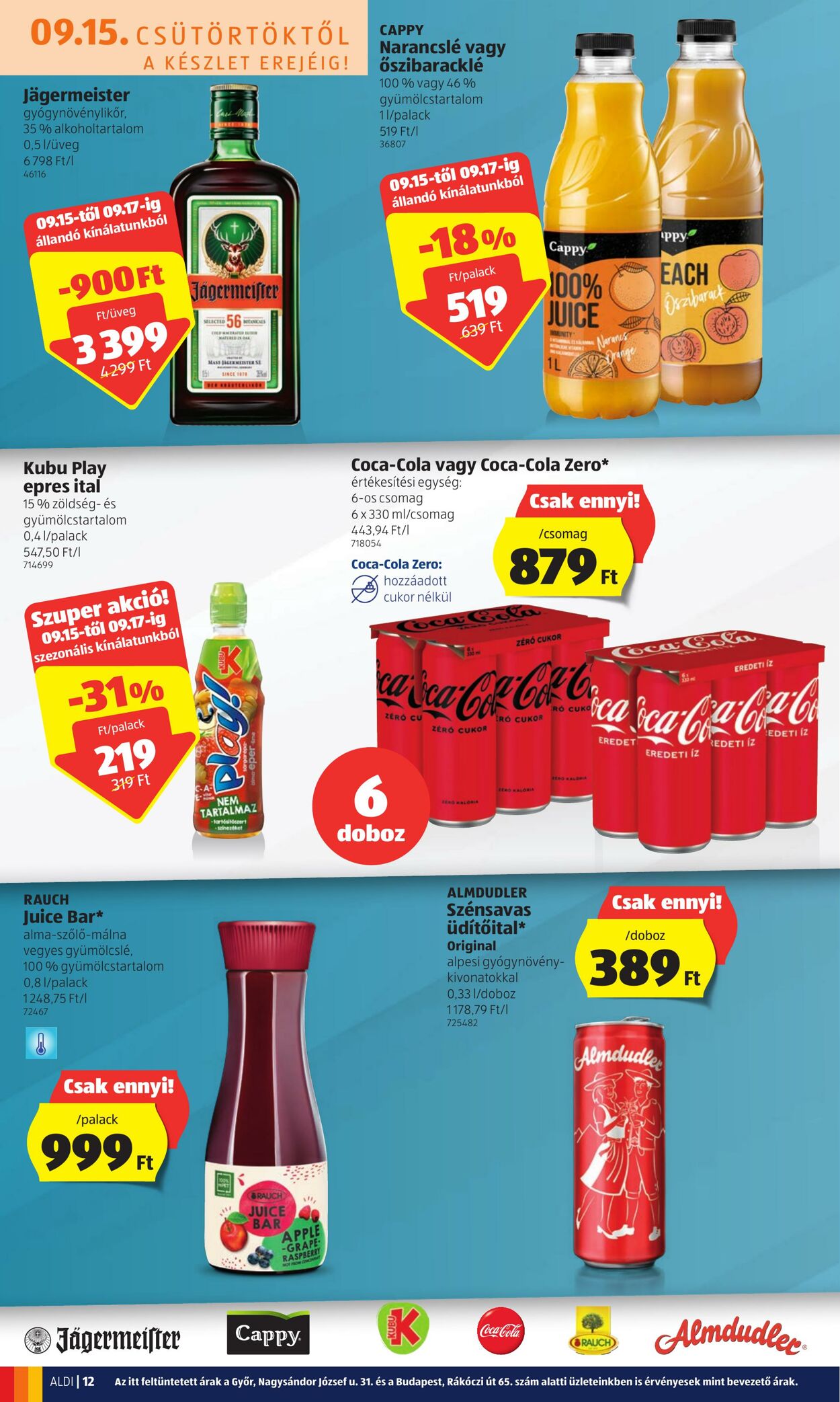 Flyer Aldi 15.09.2022 - 21.09.2022