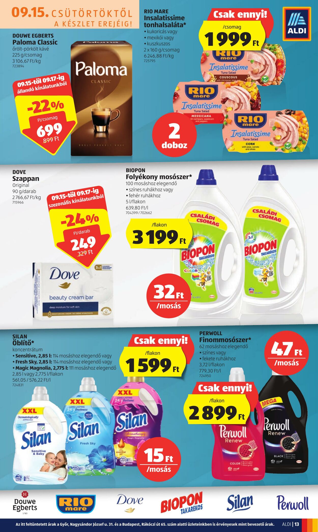 Flyer Aldi 15.09.2022 - 21.09.2022