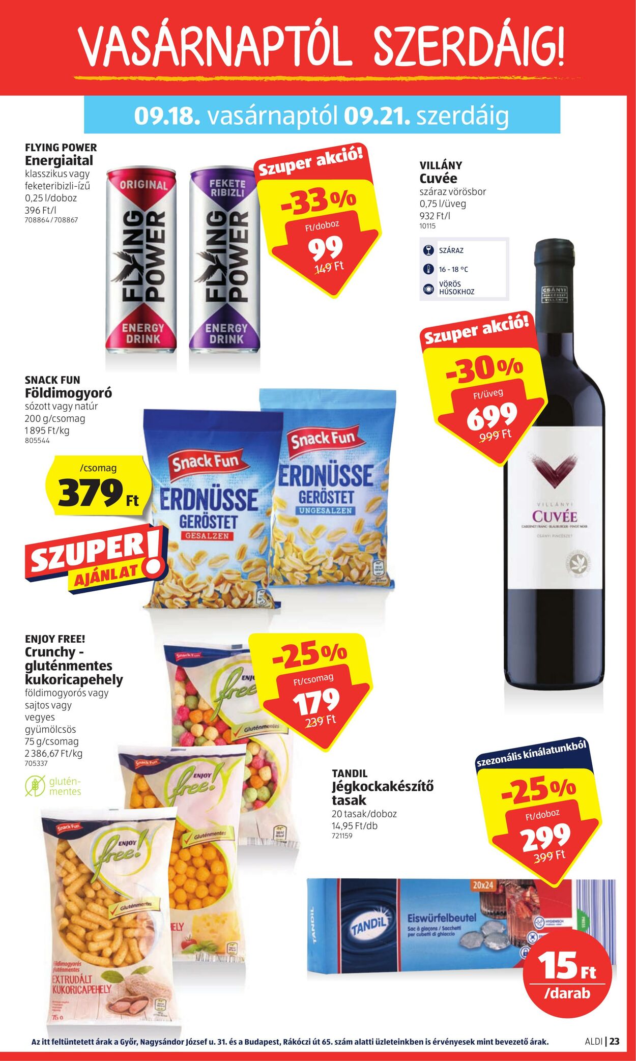 Flyer Aldi 15.09.2022 - 21.09.2022